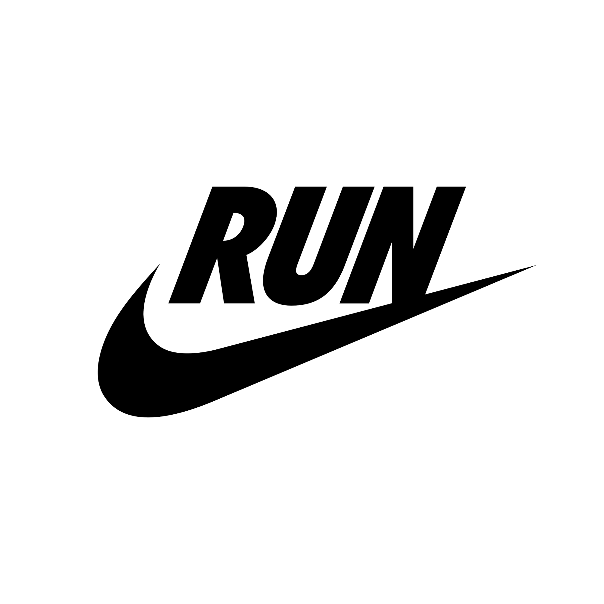 nike run logo