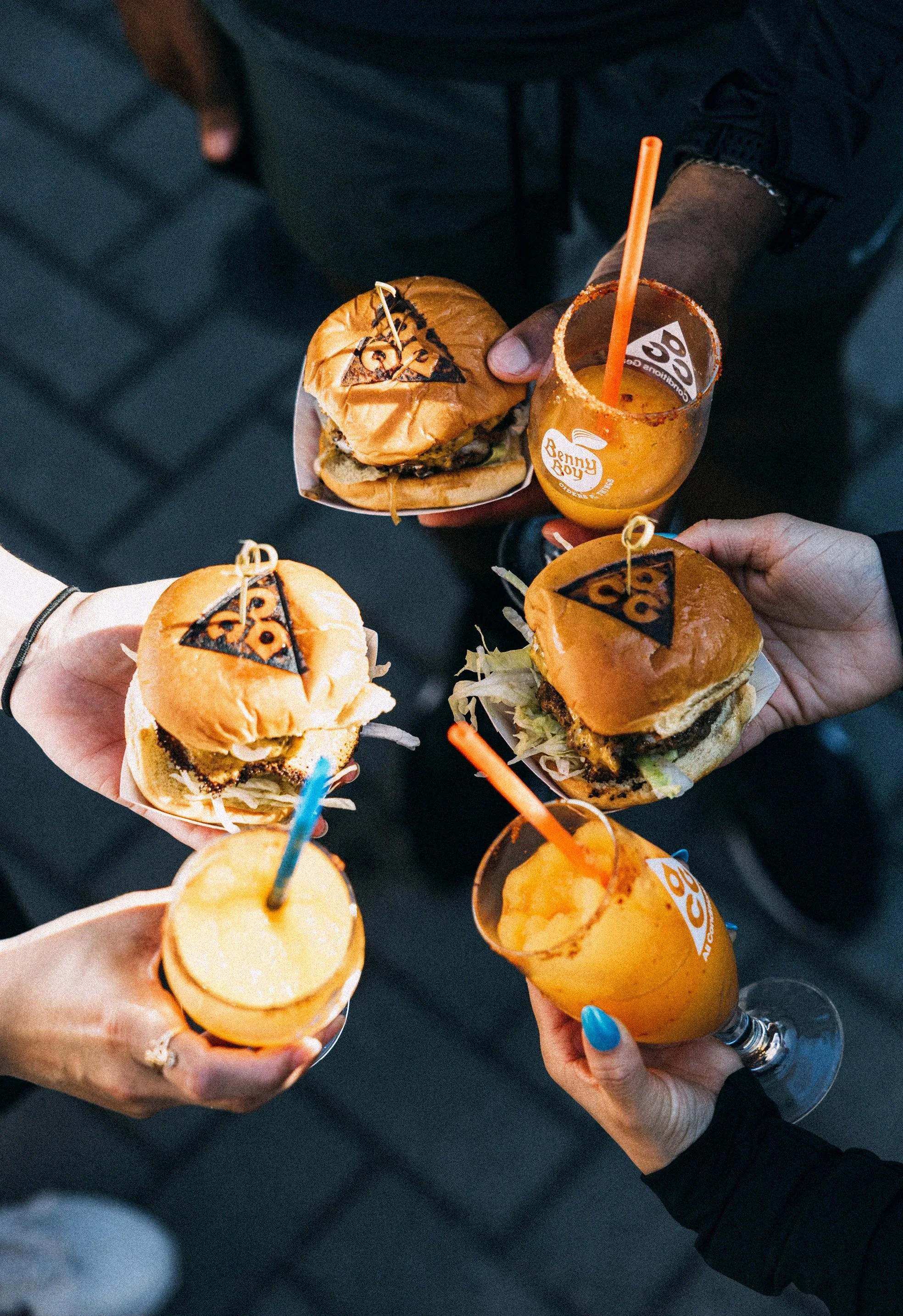 Benny Boy Brewing outdoor patio transformed into Nike ACG post-run athlete hub by 25/EIGHT