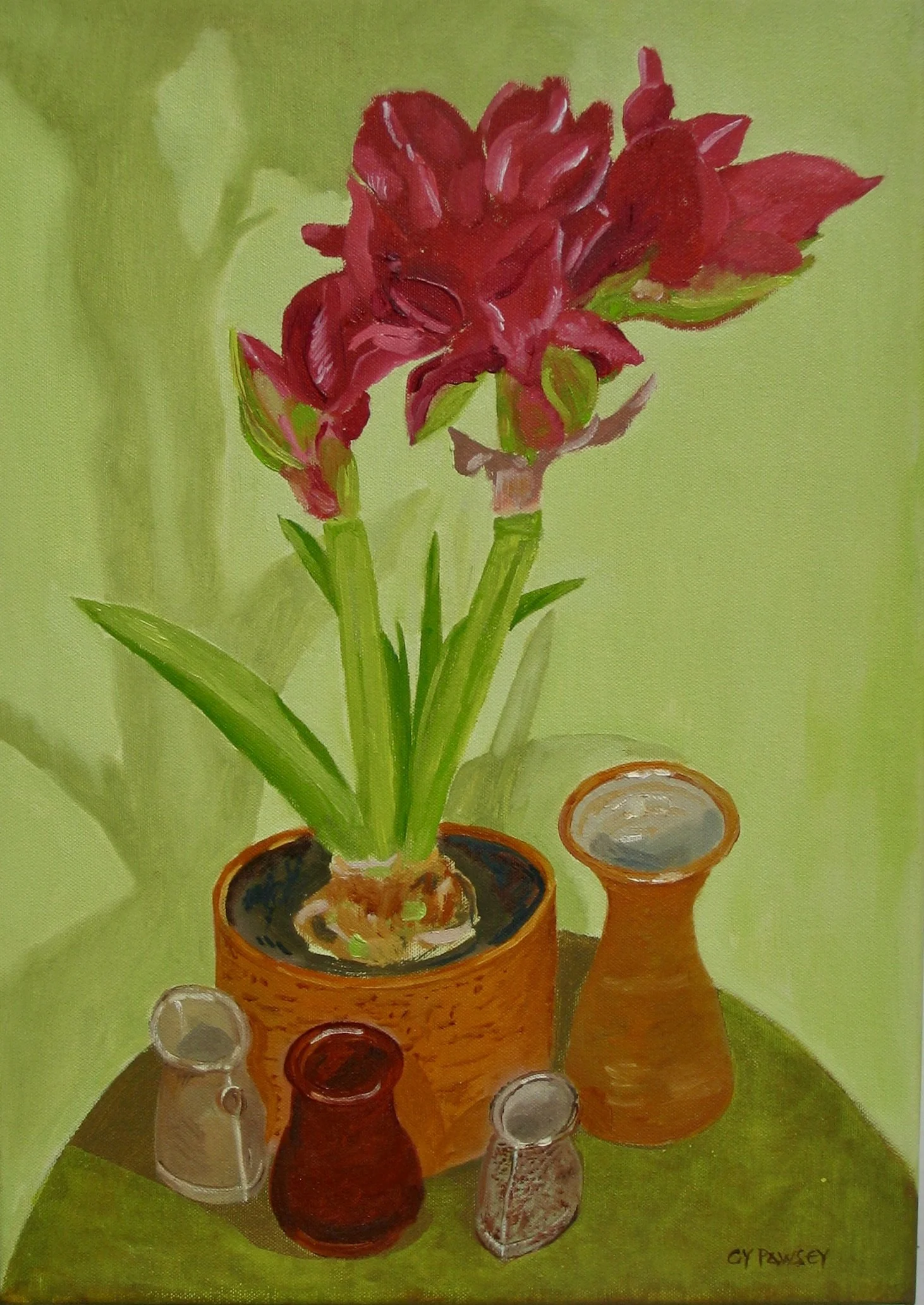 Original oil painting on canvas by Cy Pawsey at galeriecy.com