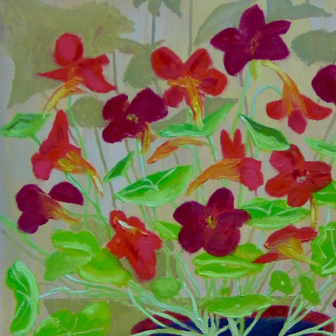 Flower painting at galeriecy.com