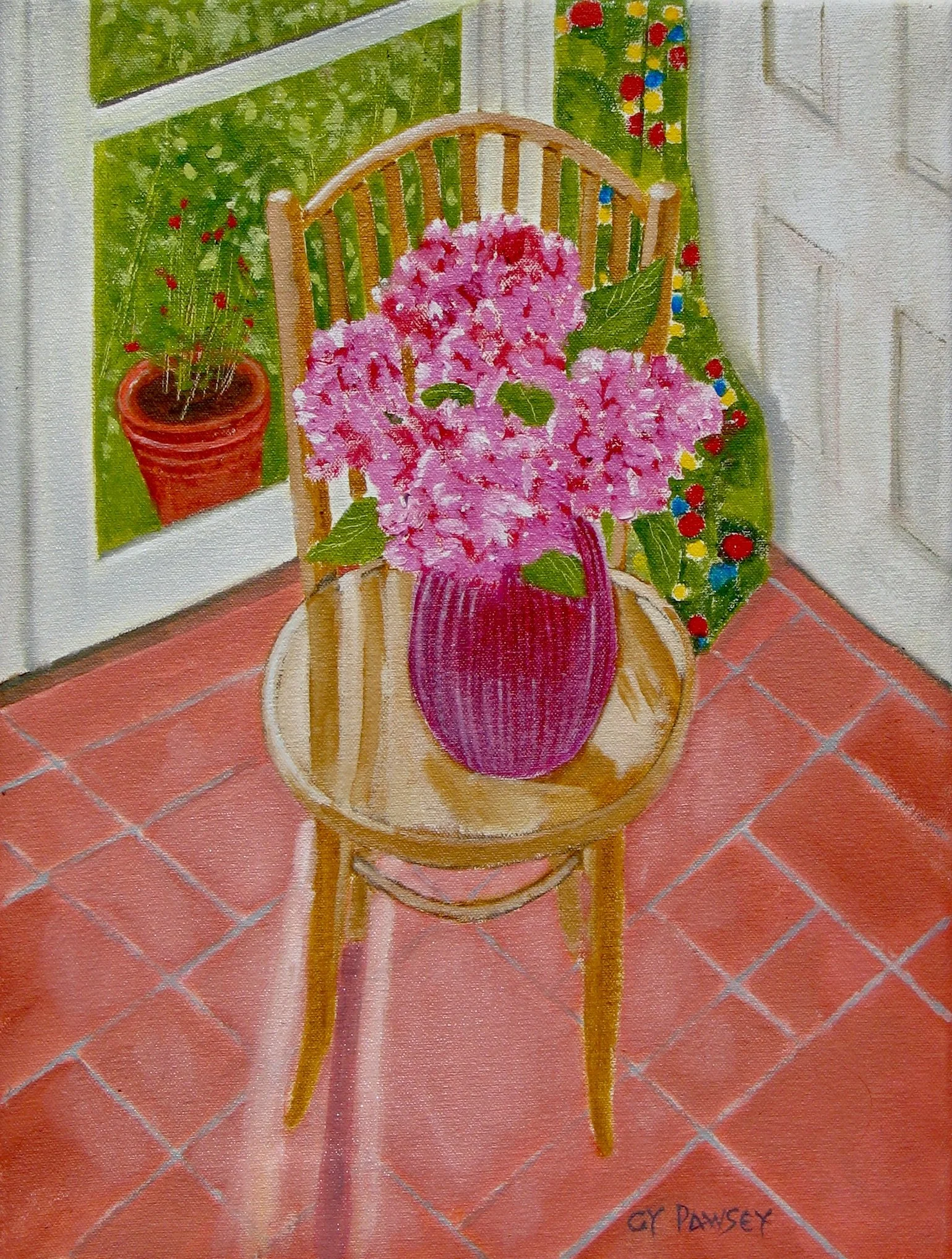 Original oil painting by Cy Pawsey, UK