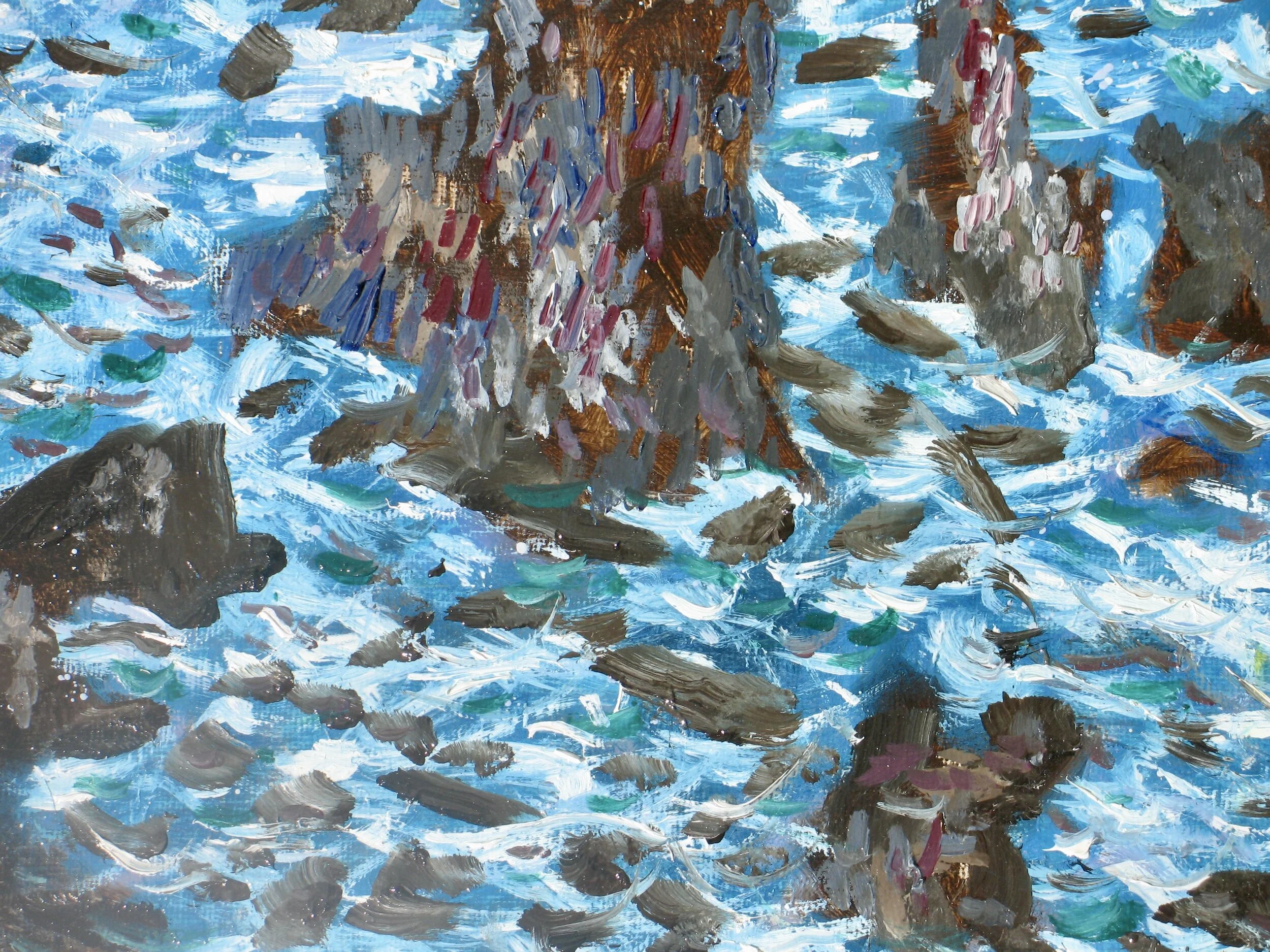 'Pyramids" detail by Cy Pawsey