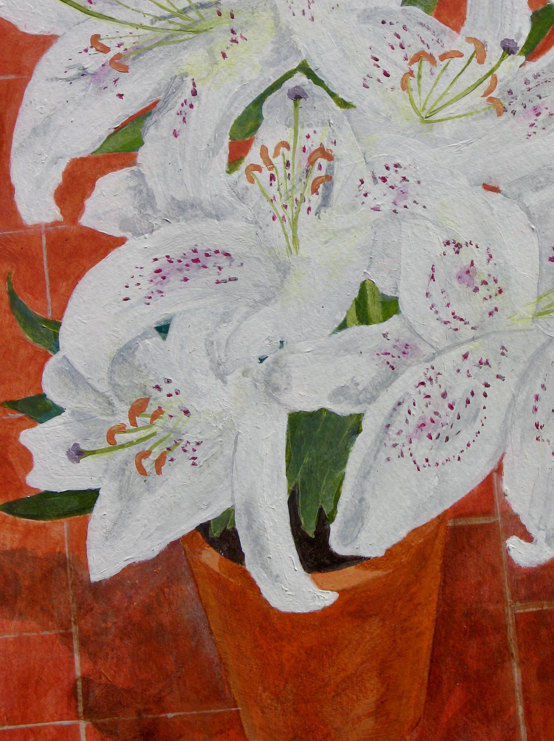 Original acrylic painting by Cy Pawsey