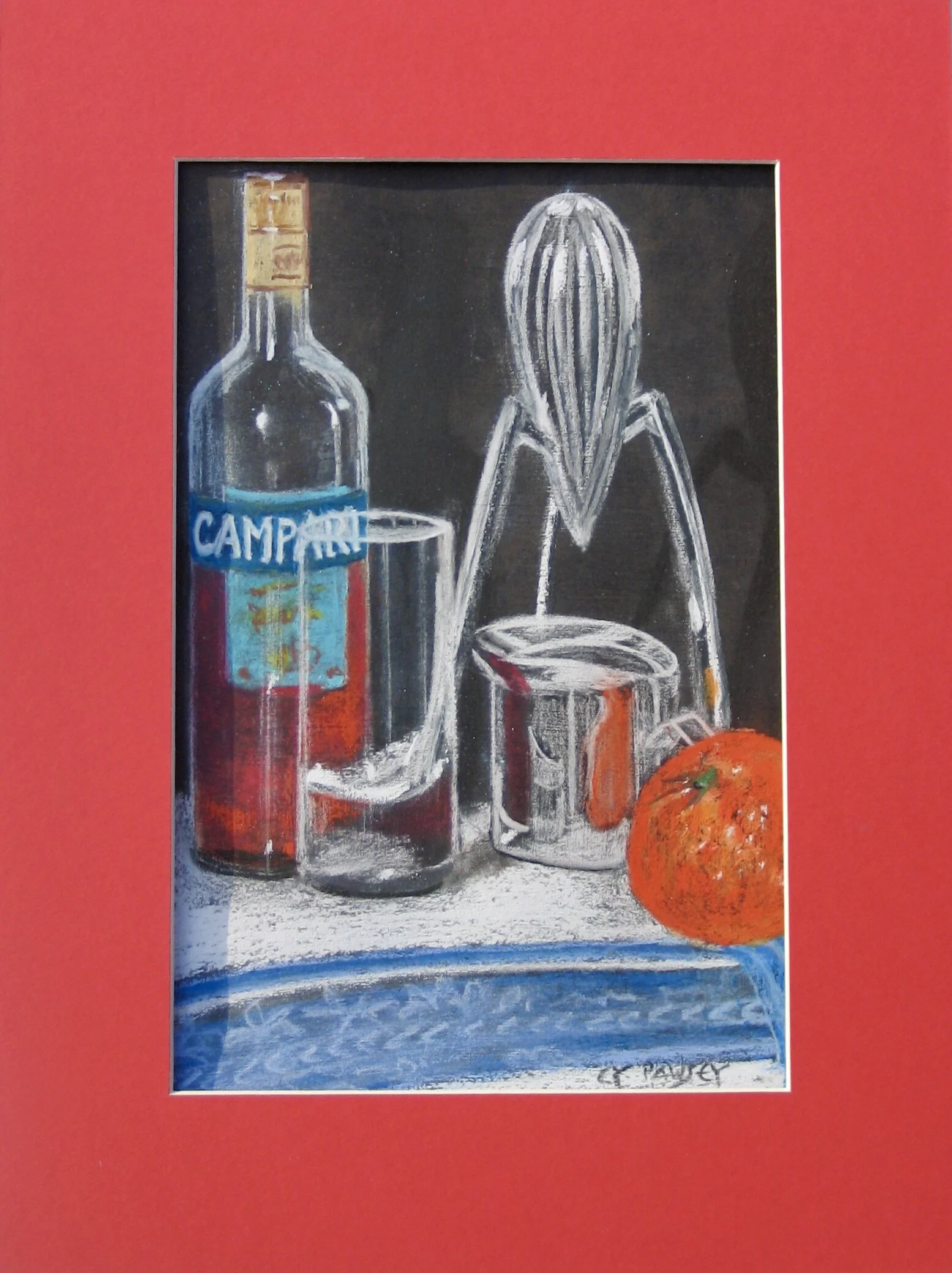 Original pastel painting by Cy Pawsey