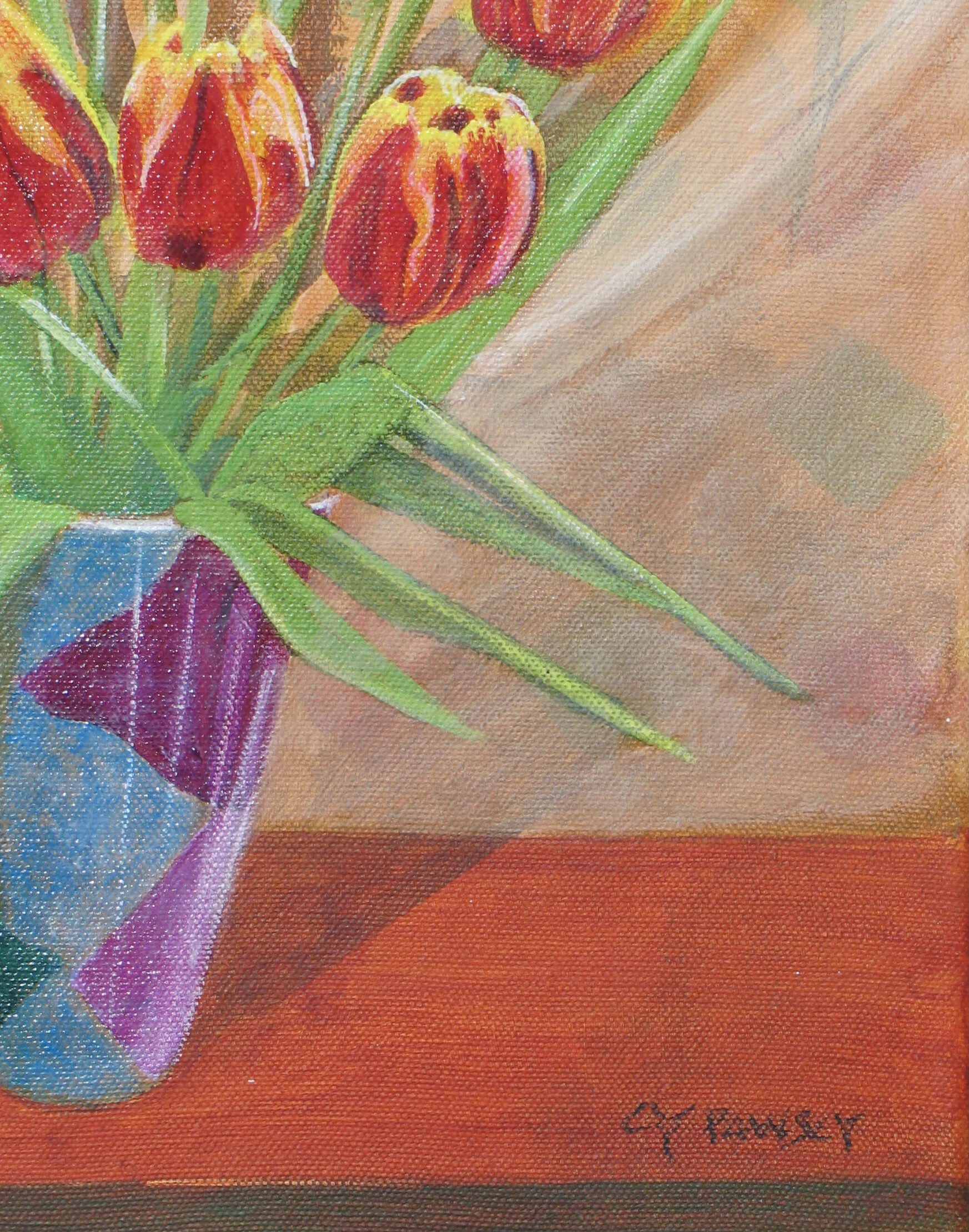 Original acrylic painting on canvas by Cy Pawsey