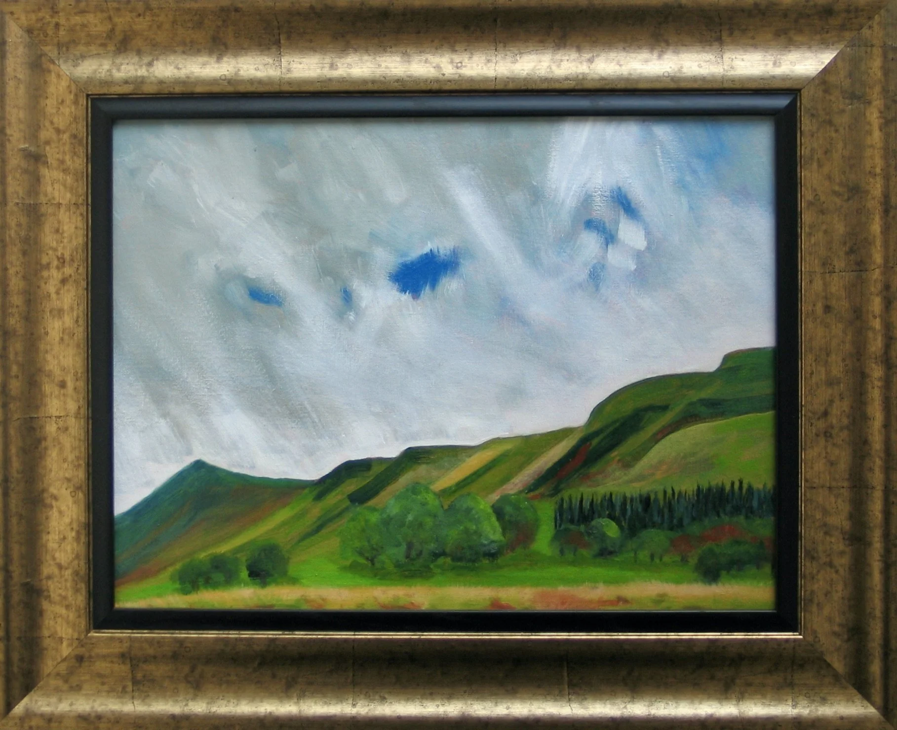 Brecon Beacons oil painting by Cy Pawsey