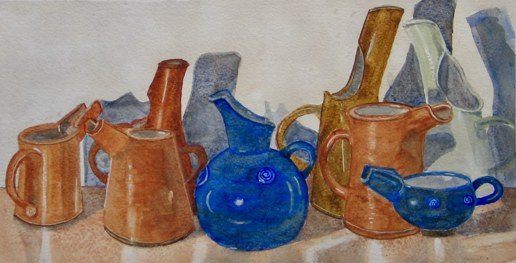 Original watercolour painting by Cy Pawsey