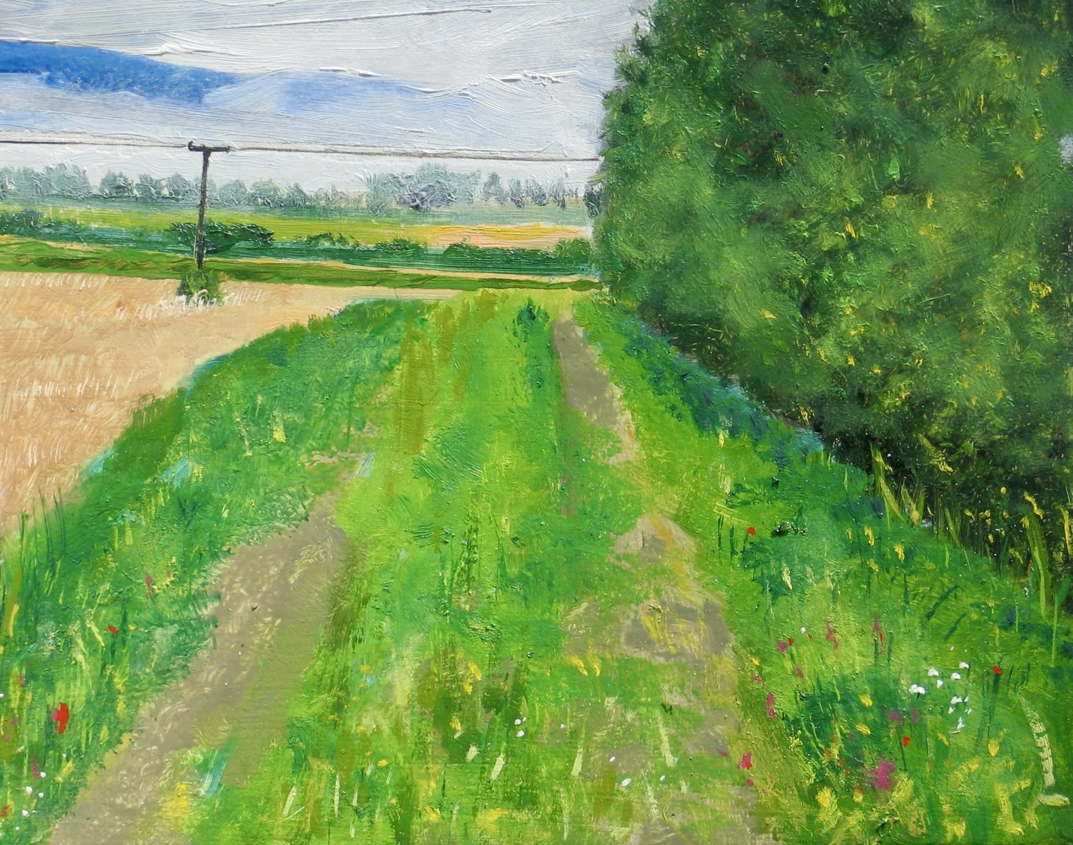 original oil painting by Cy Pawsey