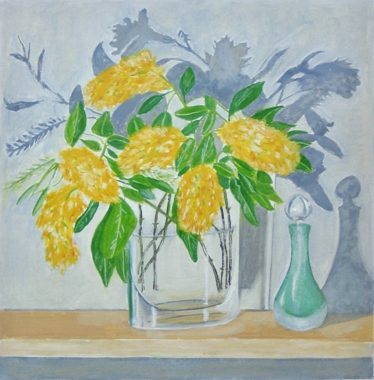 Yellow flowers by Cy Pawsey