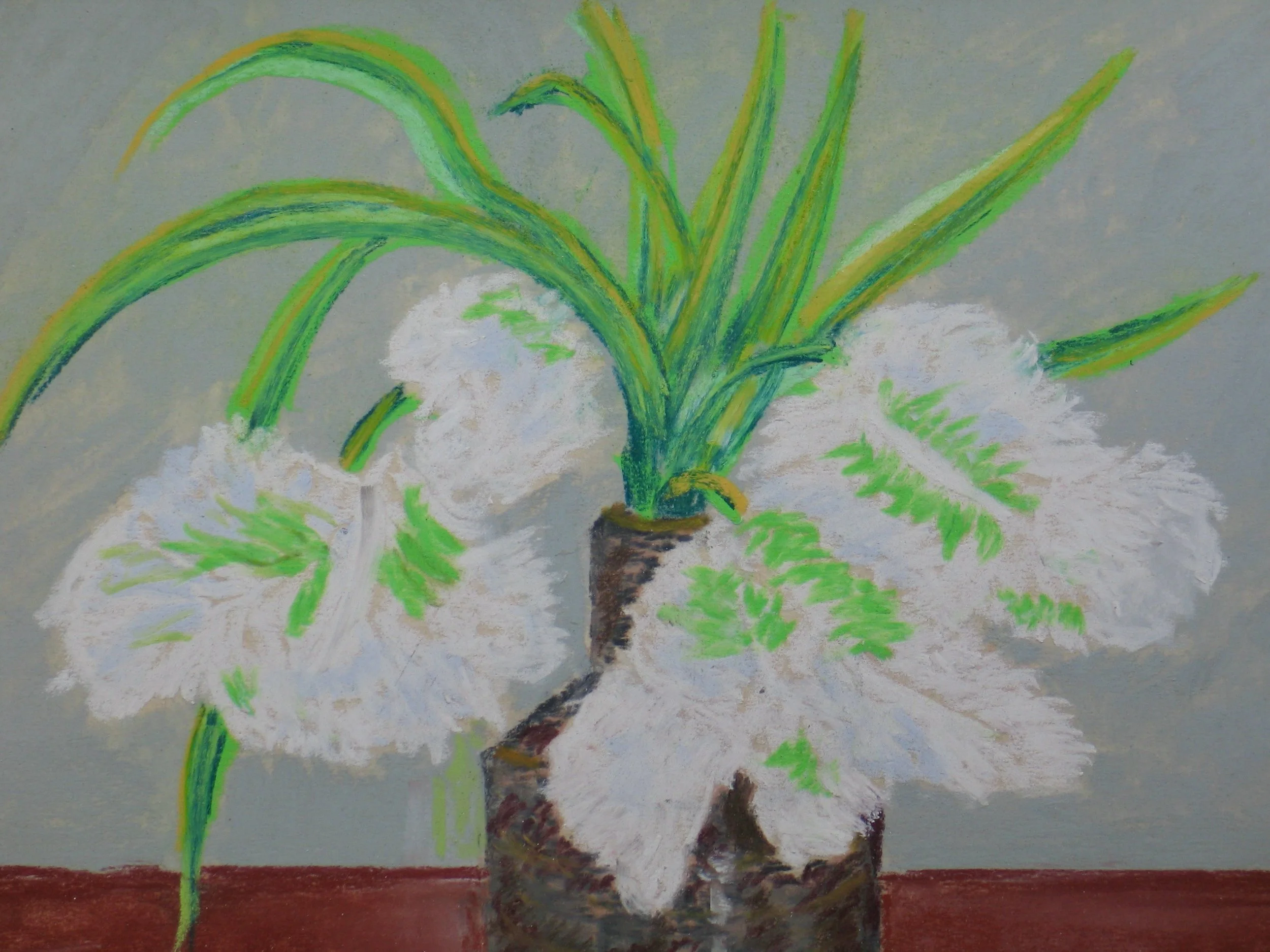 Detail from soft pastel painting by Cy Pawsey