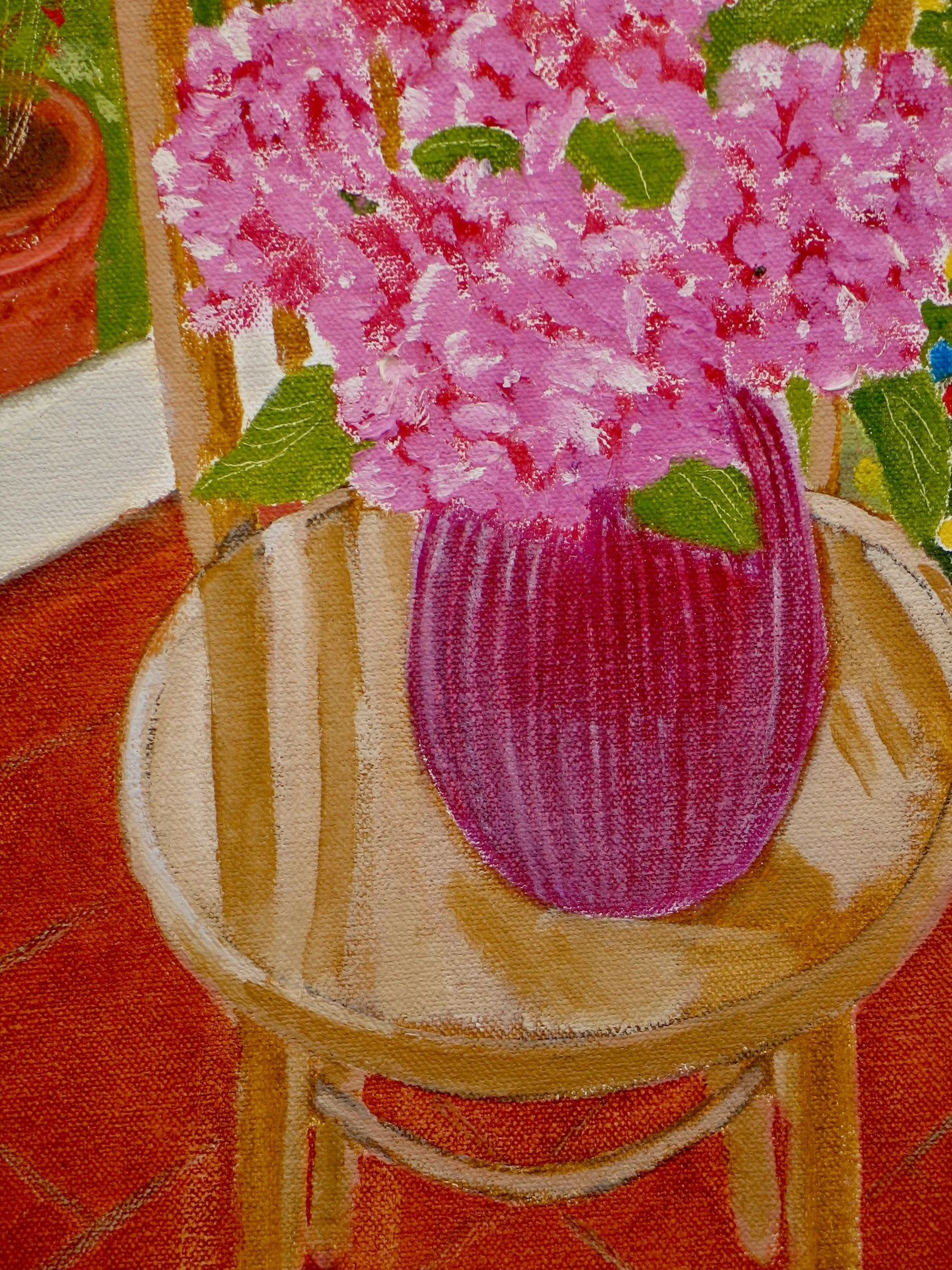 Hydrangeas detail by Cy Pawsey at galeriecy.com