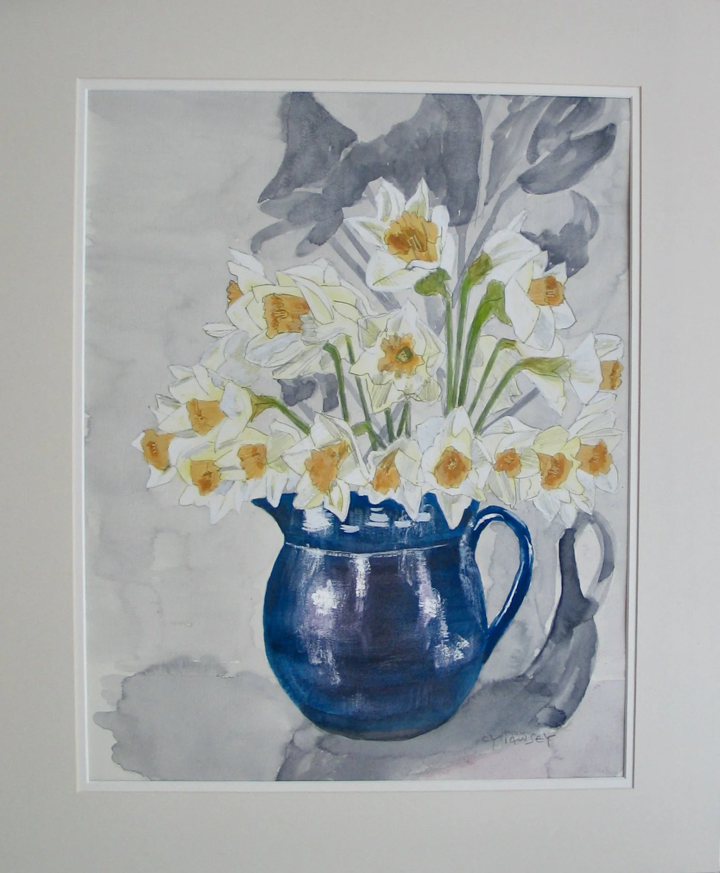 Original watercolour by Cy Pawsey