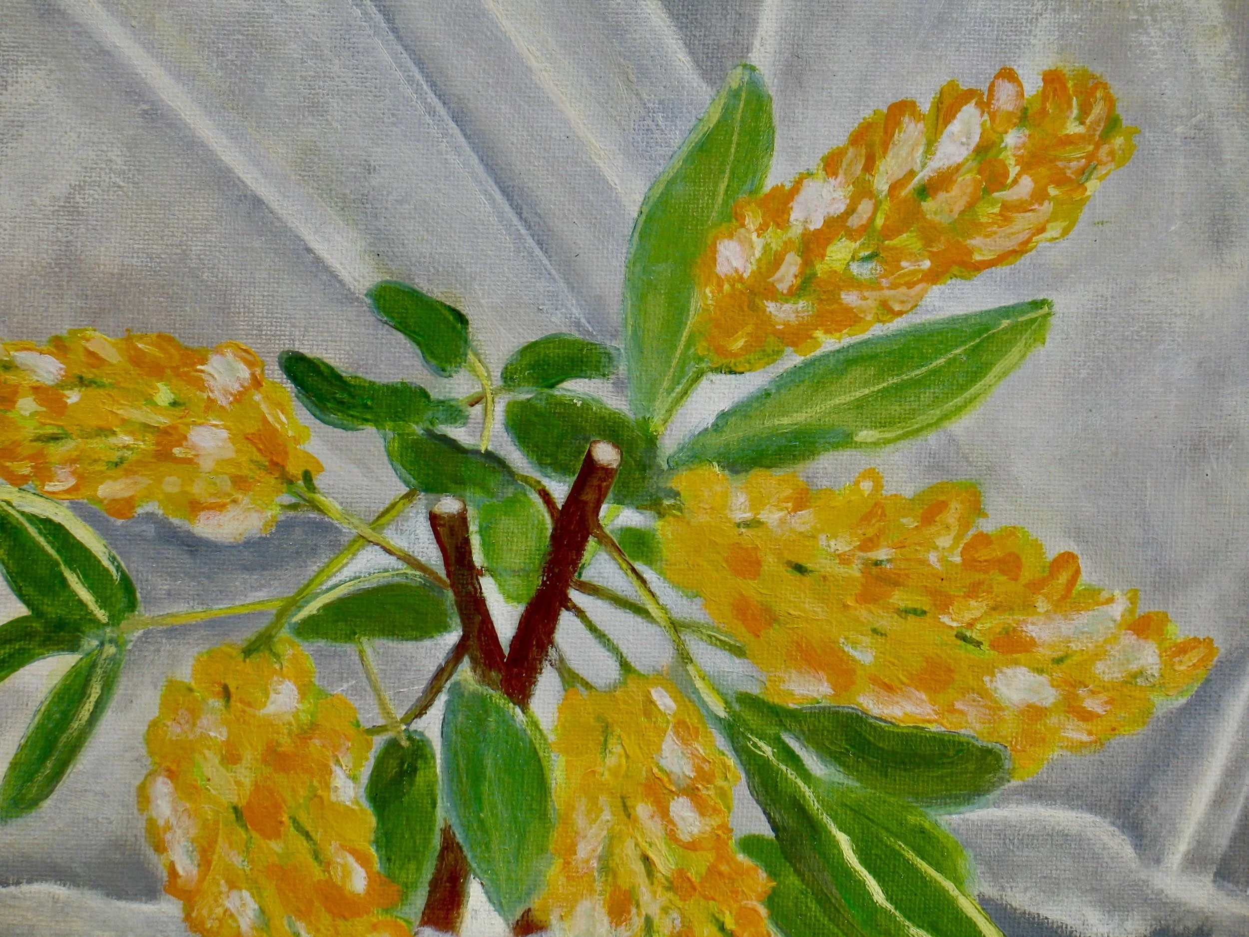 Detail from oil painting by Cy Pawsey at galeriecy.com