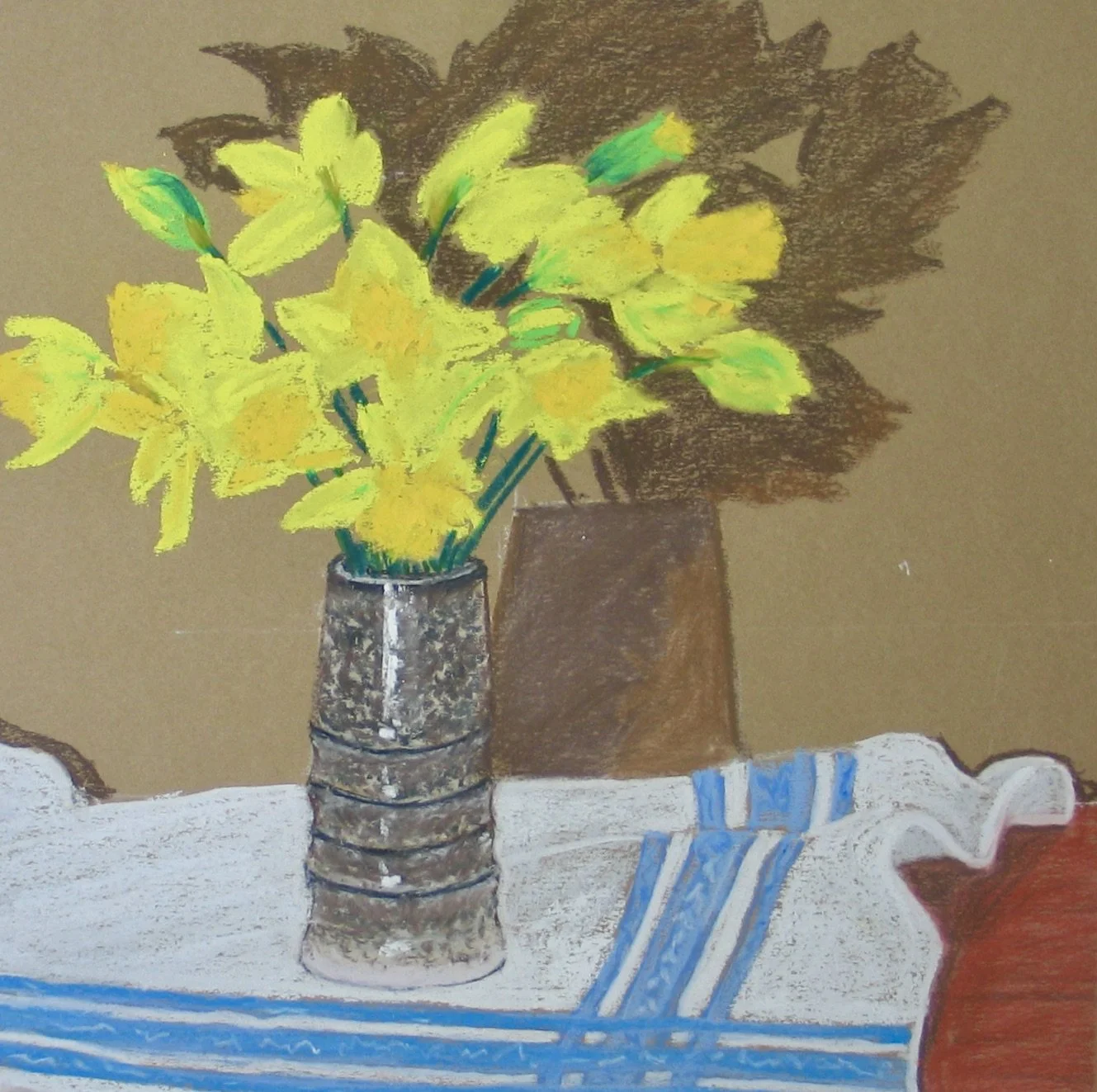 Flower painting by Cy Pawsey at galeriecy.com