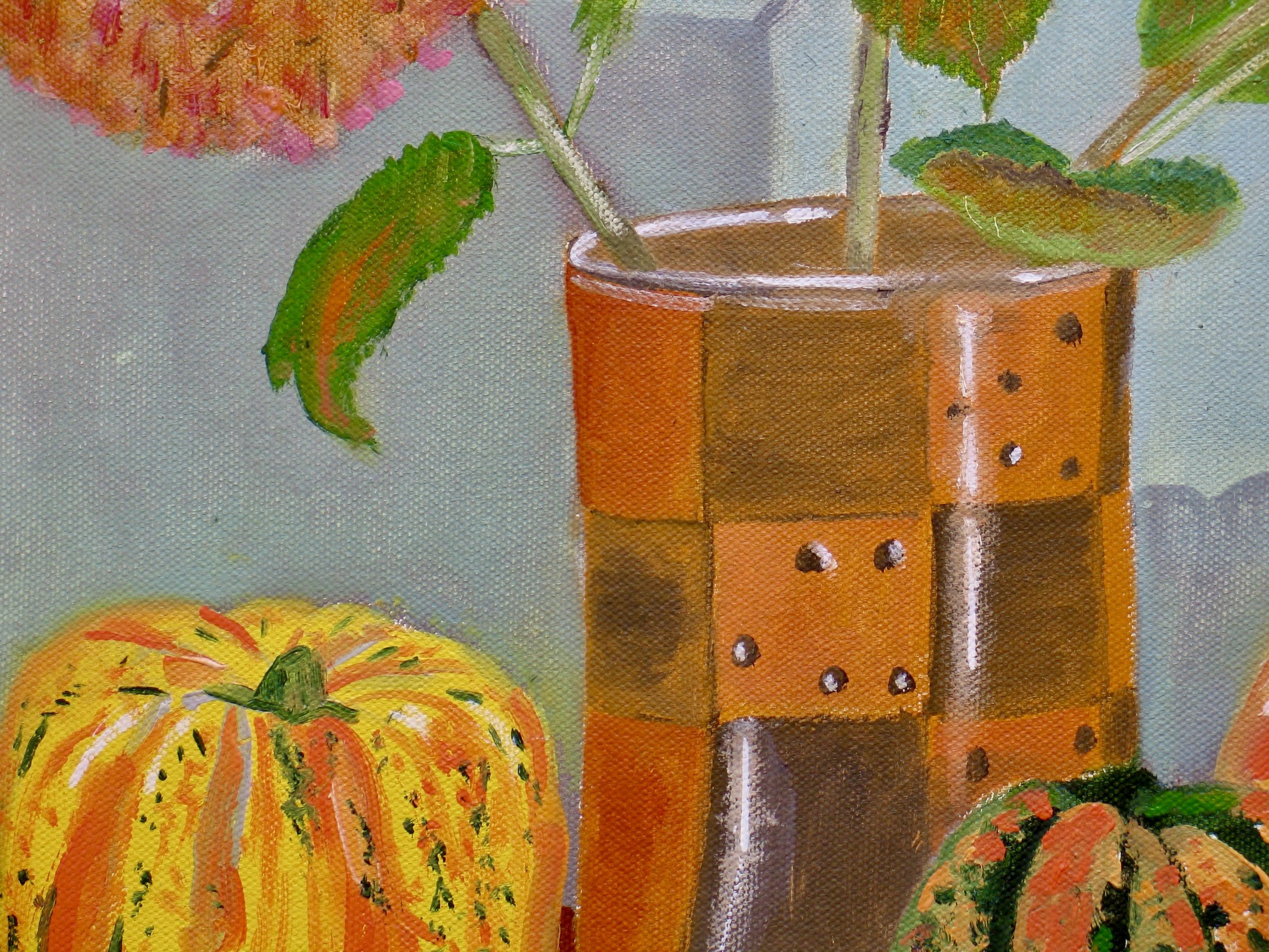Petra's pot detail in a painting from gaieriecy.com