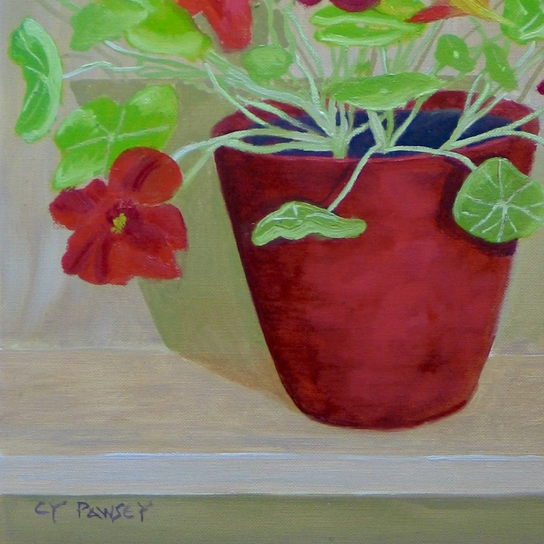 original oil painting by Cy Pawsey