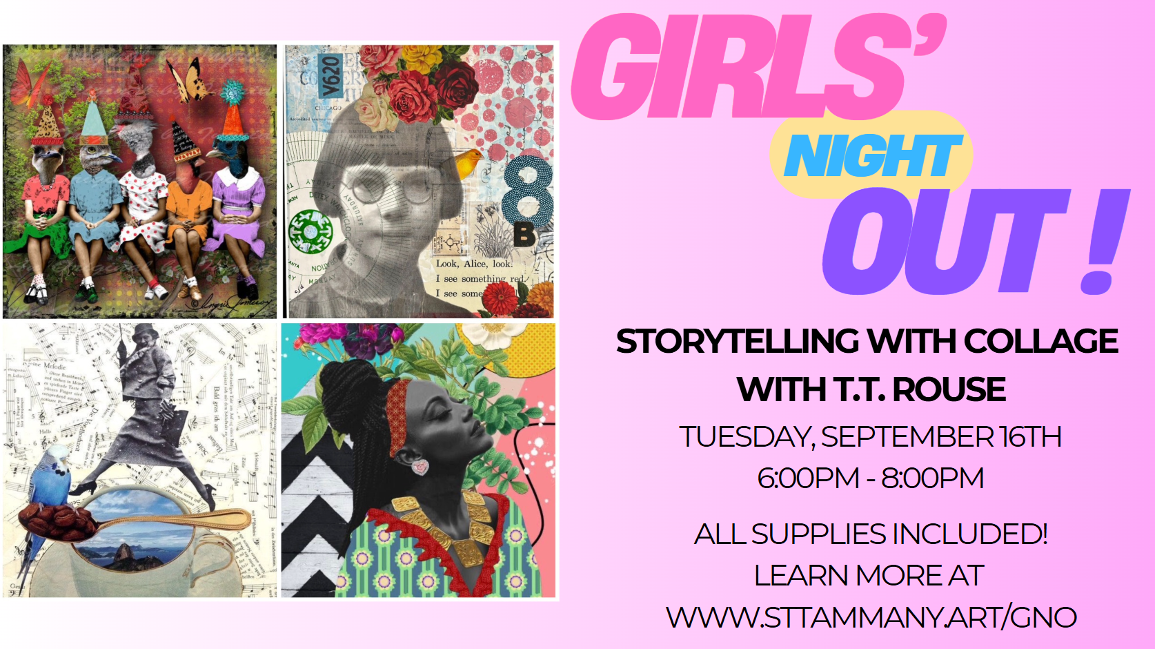 Girls' Night Out - Storytelling with Collage