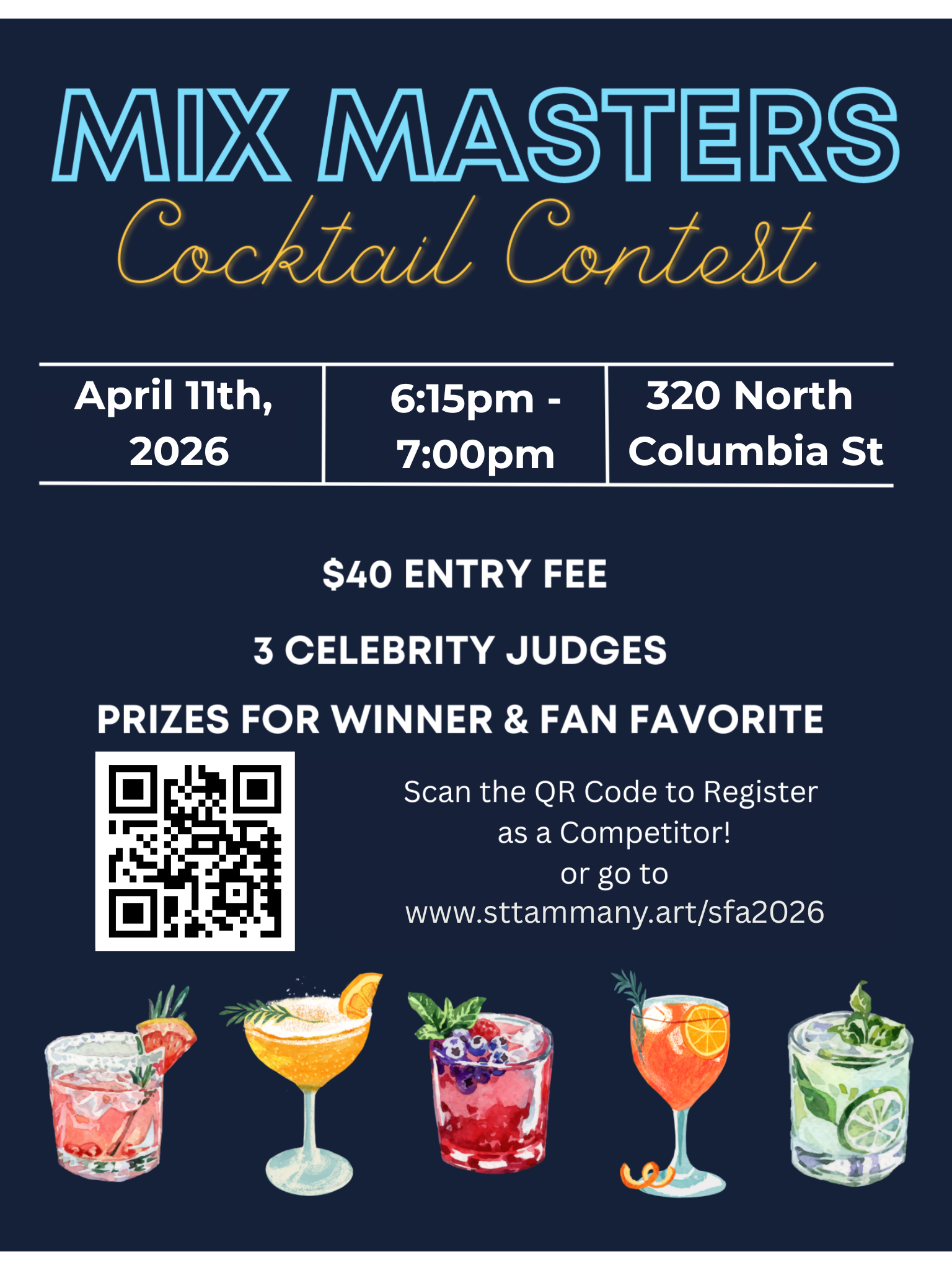 Mix Masters 2026 Registration