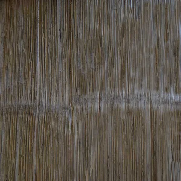 Panel Bambú Crushed Tintado Marrón
