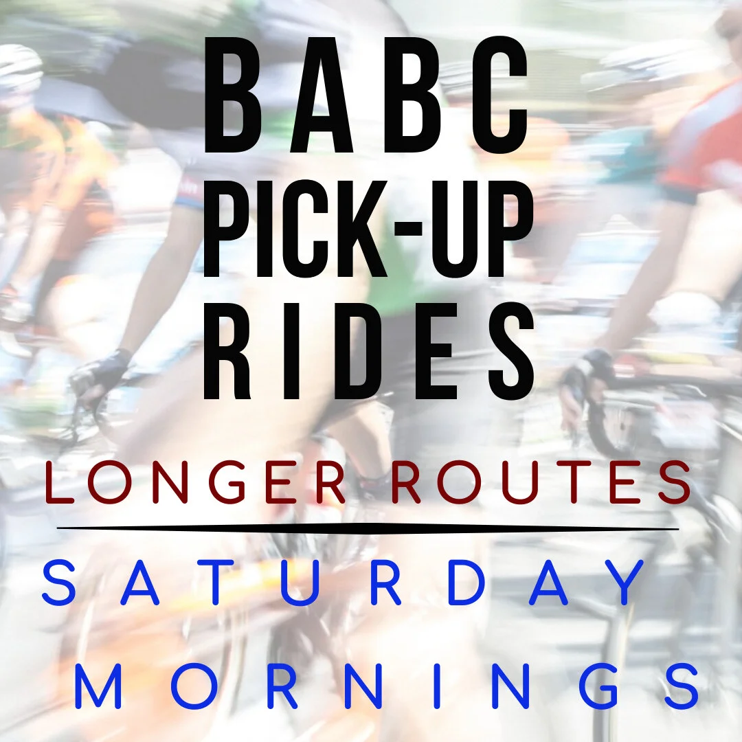 Saturday Group Rides