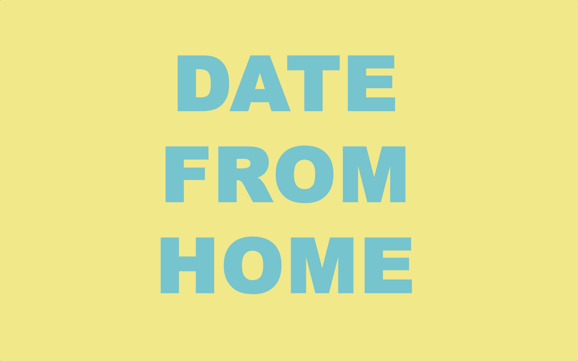 Date From Home: Game Night