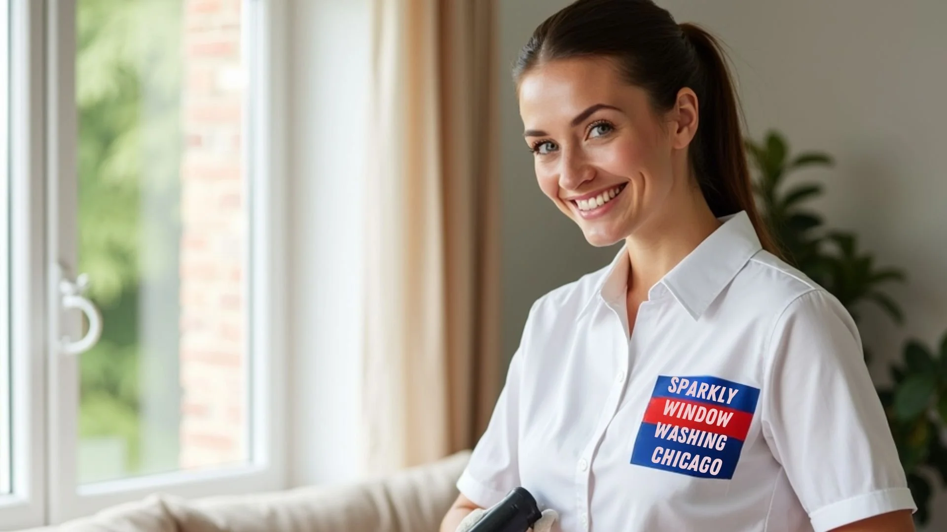 Steam being applied to recliners and ottomans to lift stains and allergens