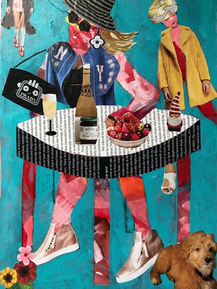 Ms Prada ..... Or Christmas Going Solo
