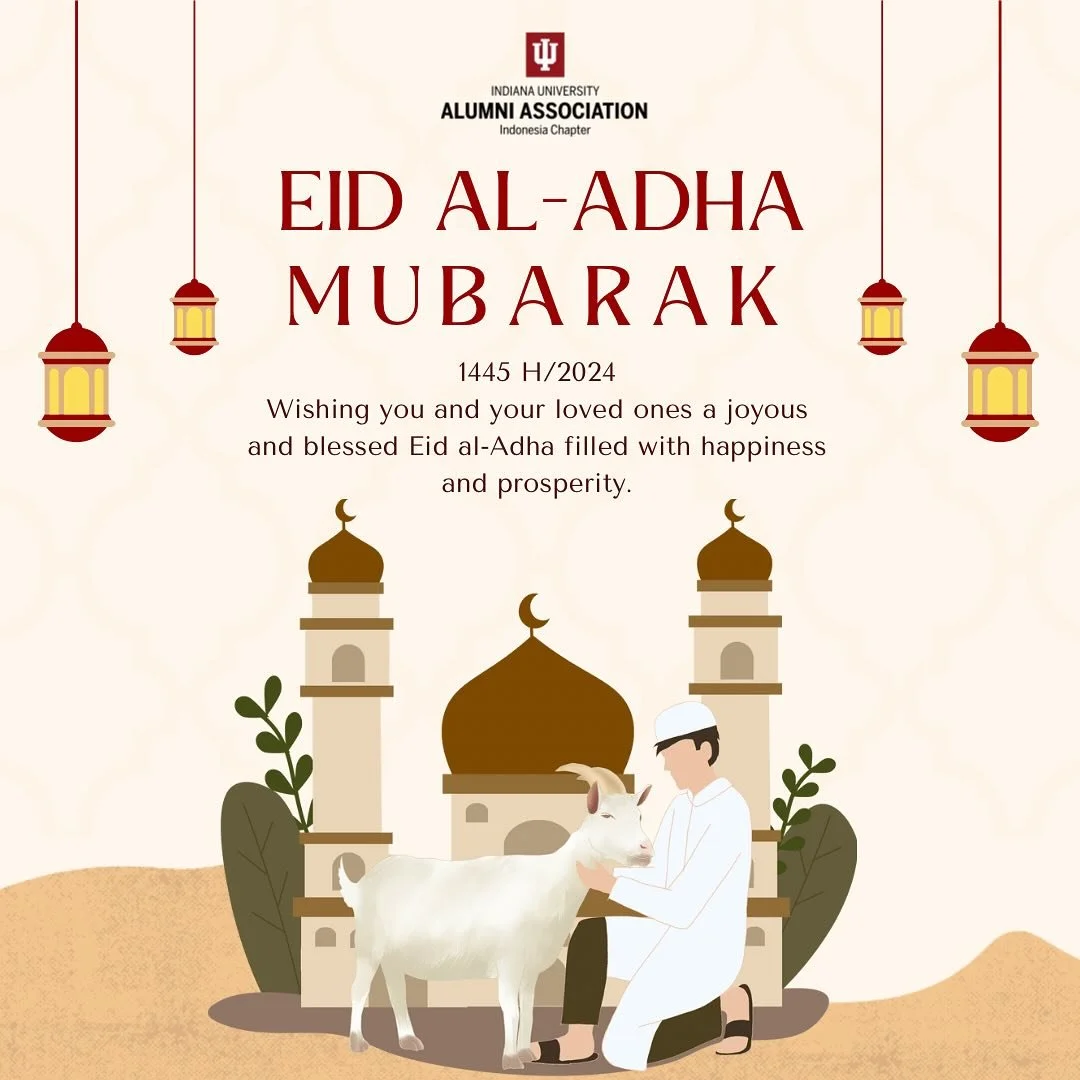 🌙✨ Wishing all Hoosiers who celebrate a joyful Idul Adha! May this Eid be a time of prayer, sacrifice, and the joy of giving, spreading blessings of peace and unity to everyone! 🕊️🌸 #IdulAdha #EidAlAdha #FestivalOfSacrifice #UnityInDiversity