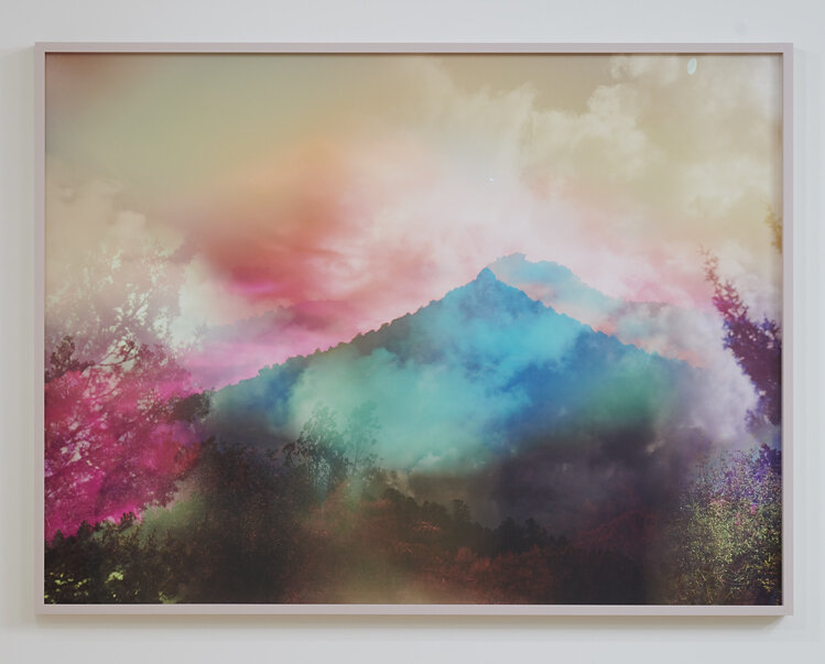 Terri Loewenthal, Psychscape 71 (Ike’s Backbone), 2018, archival pigment print, 42 x 56 in., one from an edition of 3