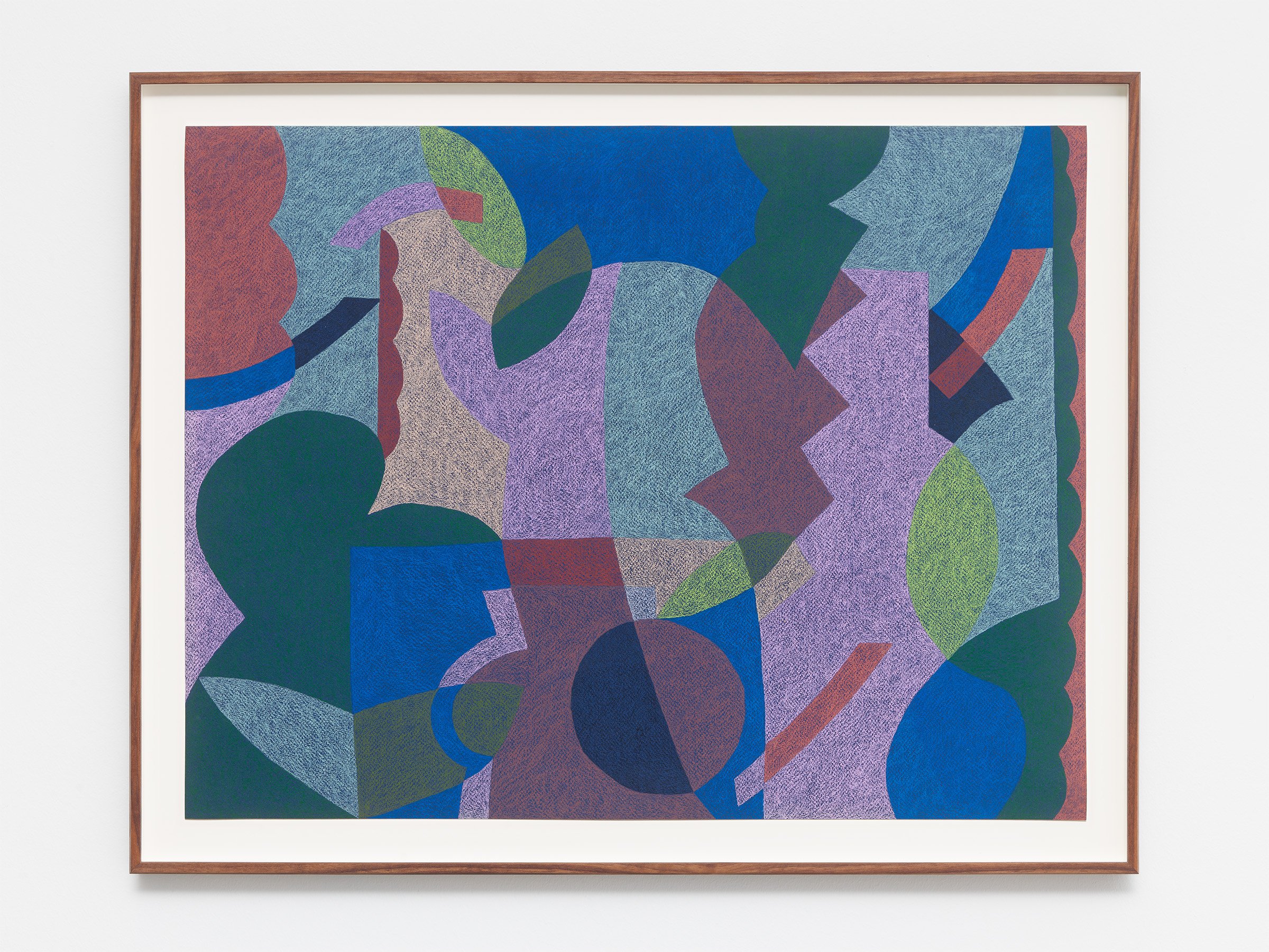  Rachel Kaye, After Molokai (Fall 21), 2021, colored pencil on coloredRachel Kaye, After Molokai (Fall 21), 2021, colored pencil on colored paper, 22 5/8 x 28 1/2 in.