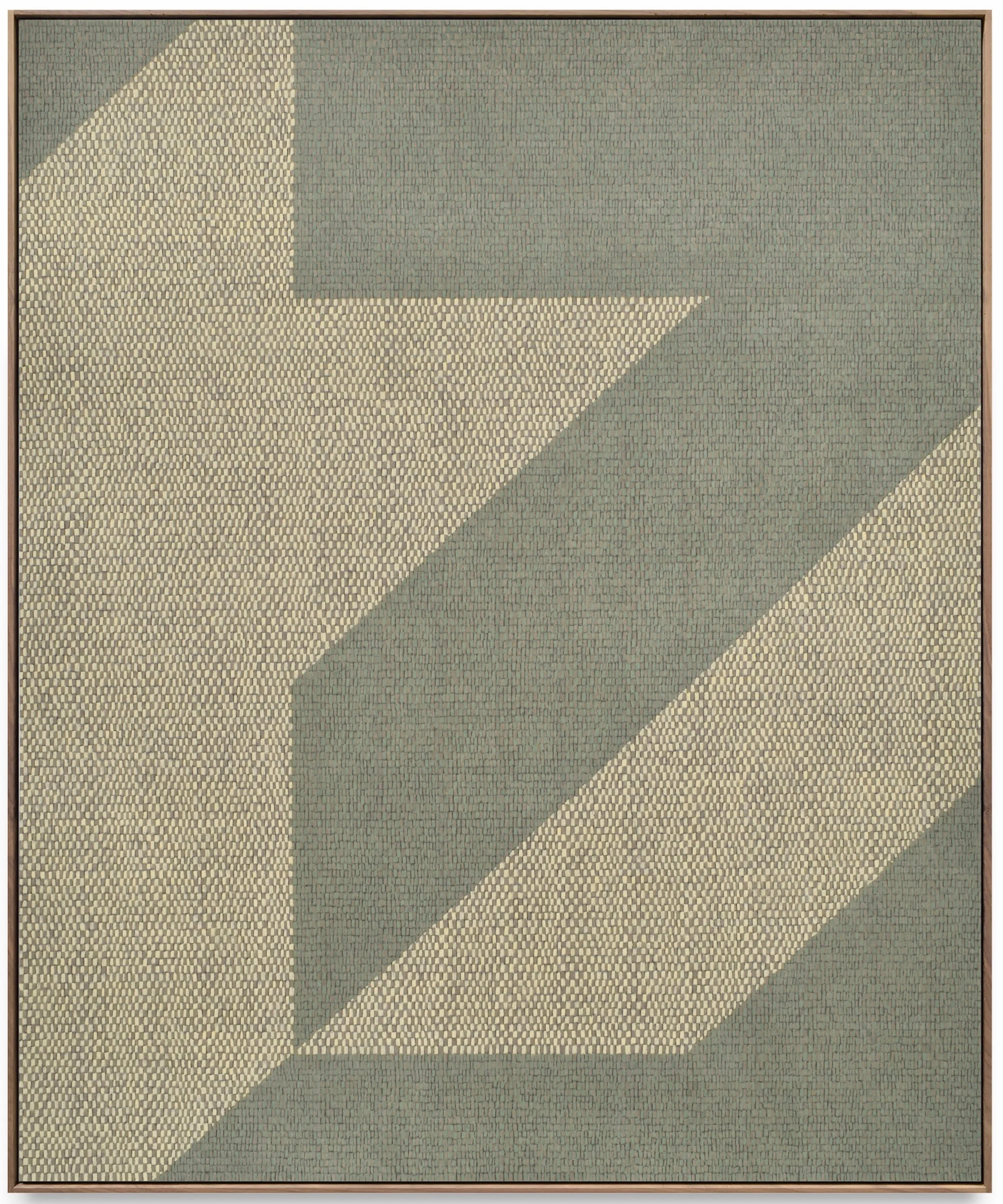 Blake Aaseby, Pedigree, pastel on mounted conservation matboard, 40 x 32 in.