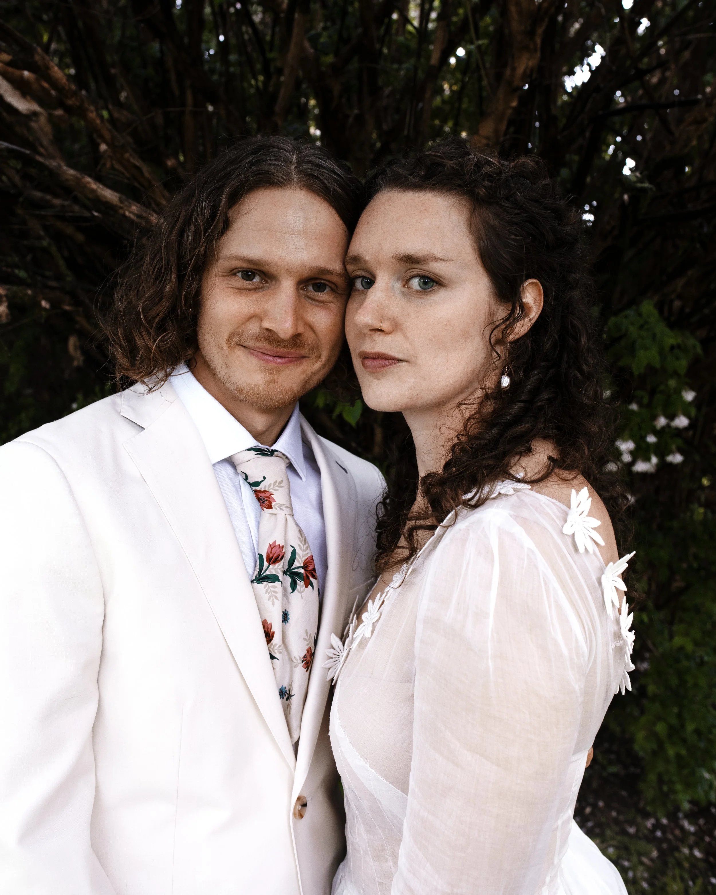  Lydia and Robby, artists and friends, for their wedding. 2025. 