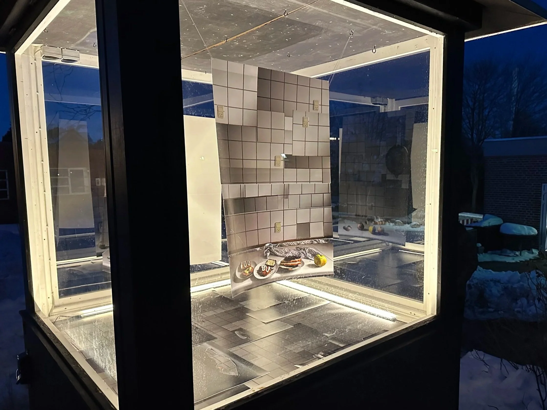    velbekomme.   at hOLME kUNSTHAL in Aarhus, 2026.   Made possible with funding from Aarhus Kulturudviklingspuljen and hOLME kUNSTHAL.    Photo: Emily Louise Beresford  