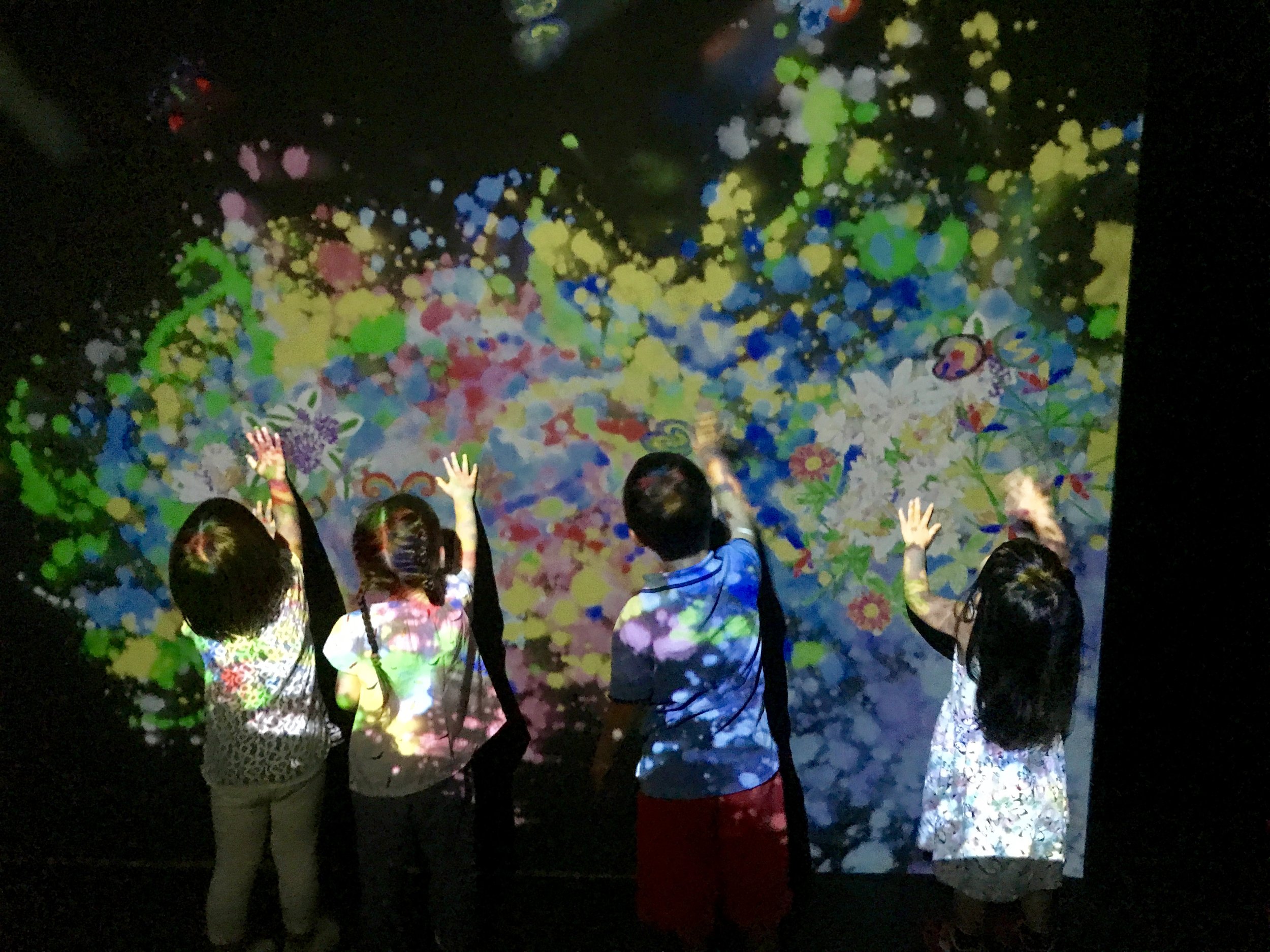 Field Trip to Team Lab Color Exhibit