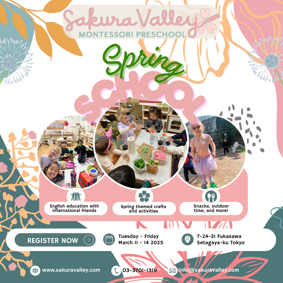 Spring School 2025 — Sakura Valley Montessori Preschool