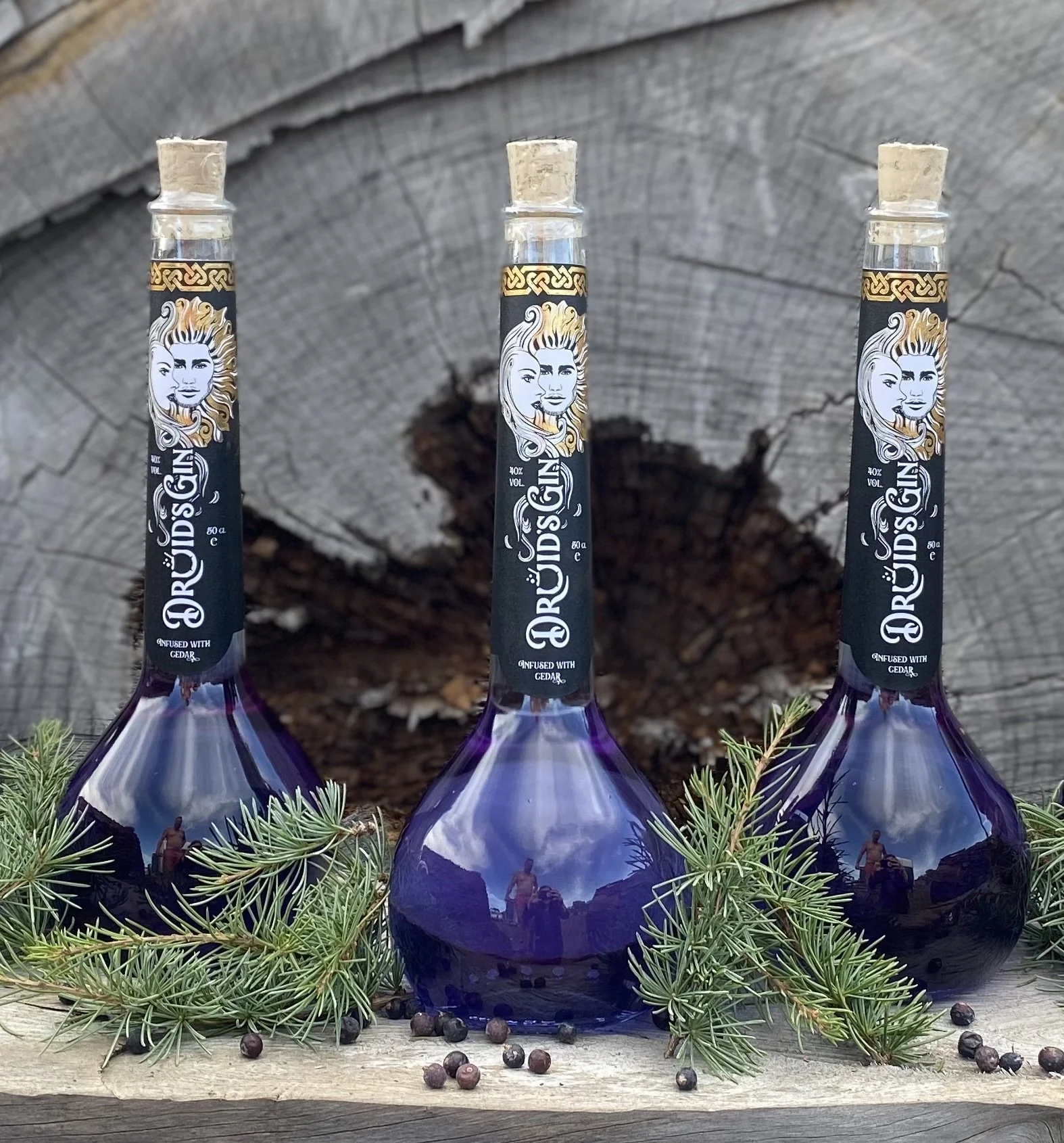 Druid's Gin Infused with Cedar