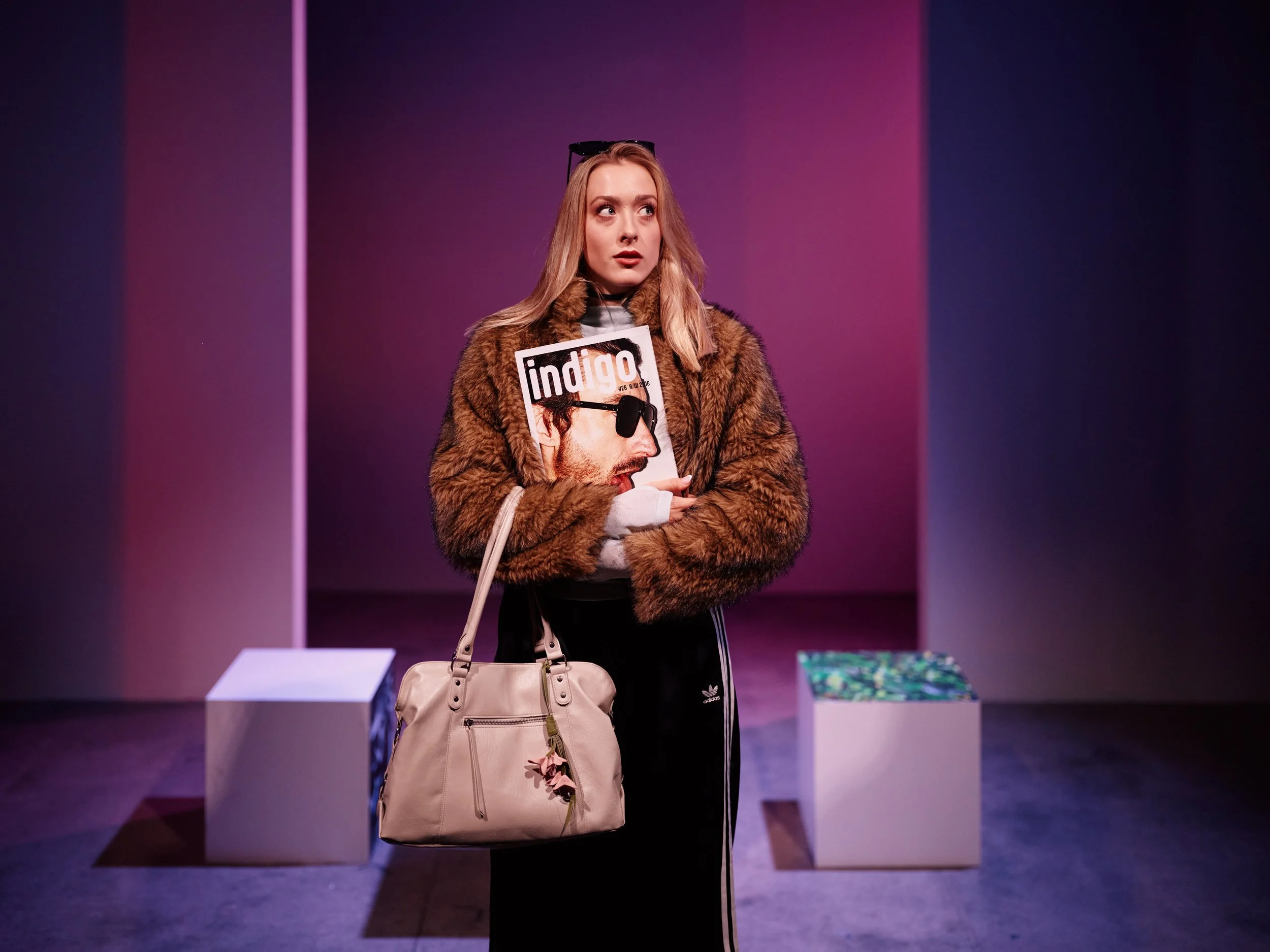Becca Galvin in 'ANNA X' by Joseph Charlton, directed by Tait de Lorenzo.
