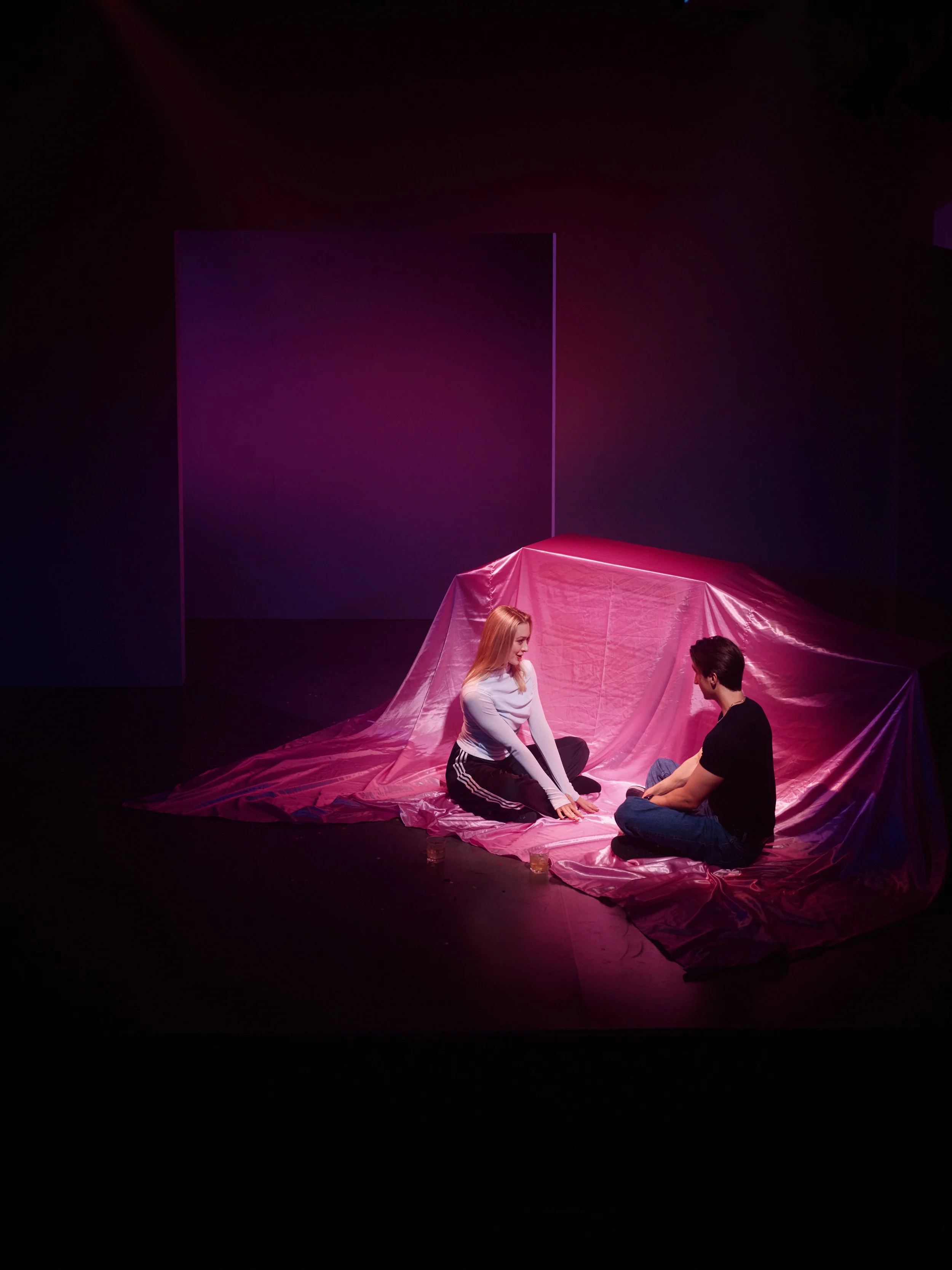 Becca Galvin & Tom Stokes in 'ANNA X' by Joseph Charlton, directed by Tait de Lorenzo.