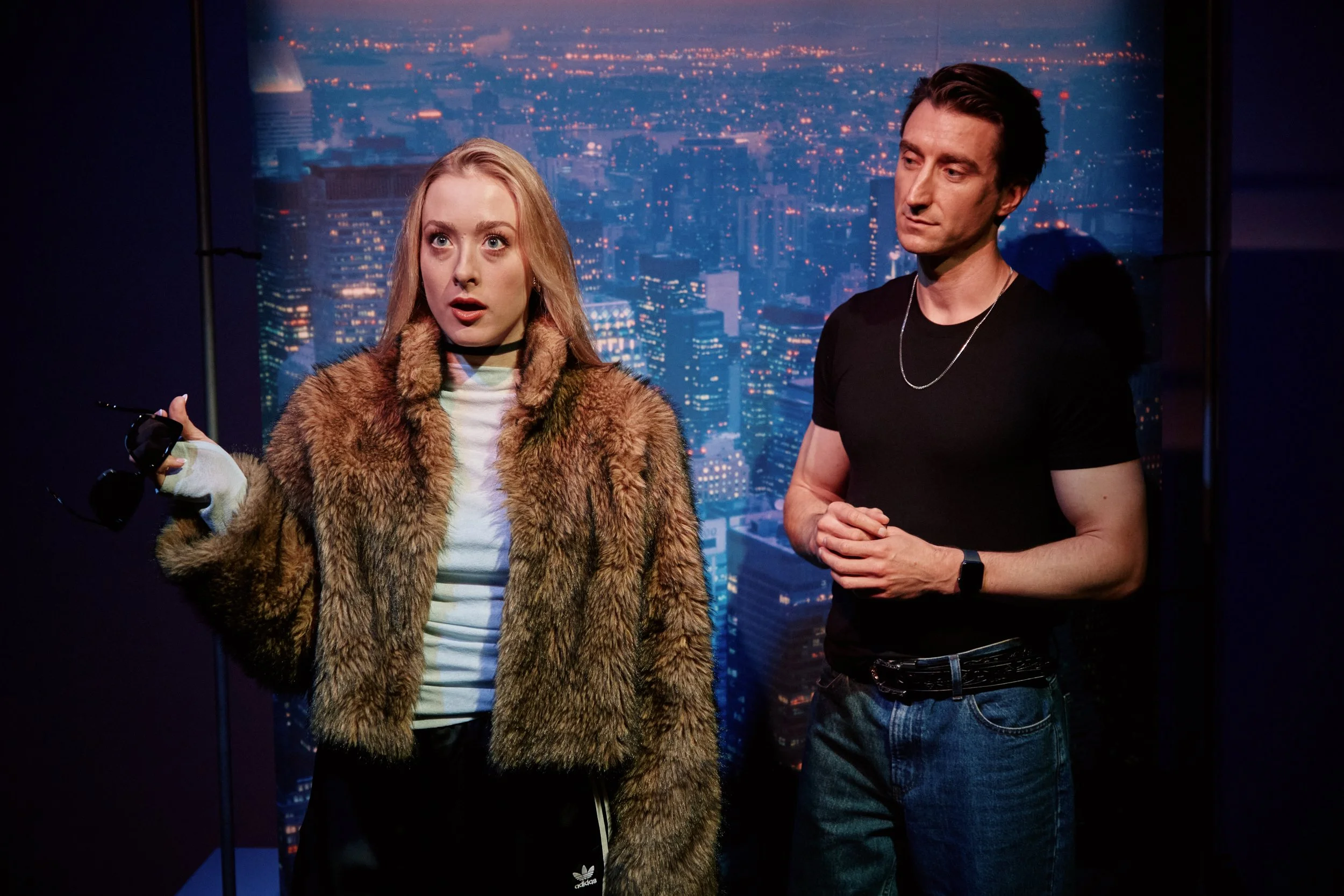 Becca Galvin & Tom Stokes in 'ANNA X' by Joseph Charlton, directed by Tait de Lorenzo.