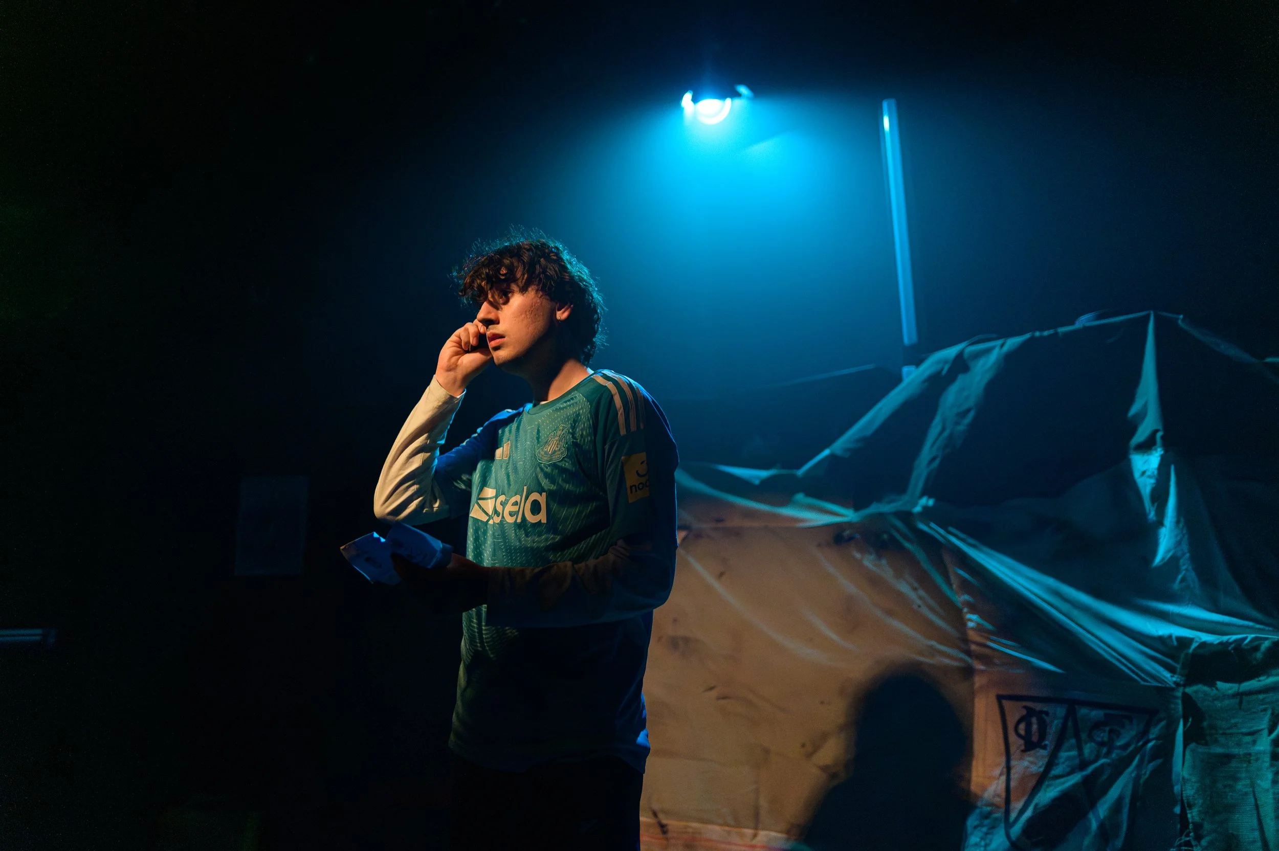 James Provis in 'Milked' by Simon Longman, directed by Simon Porro.