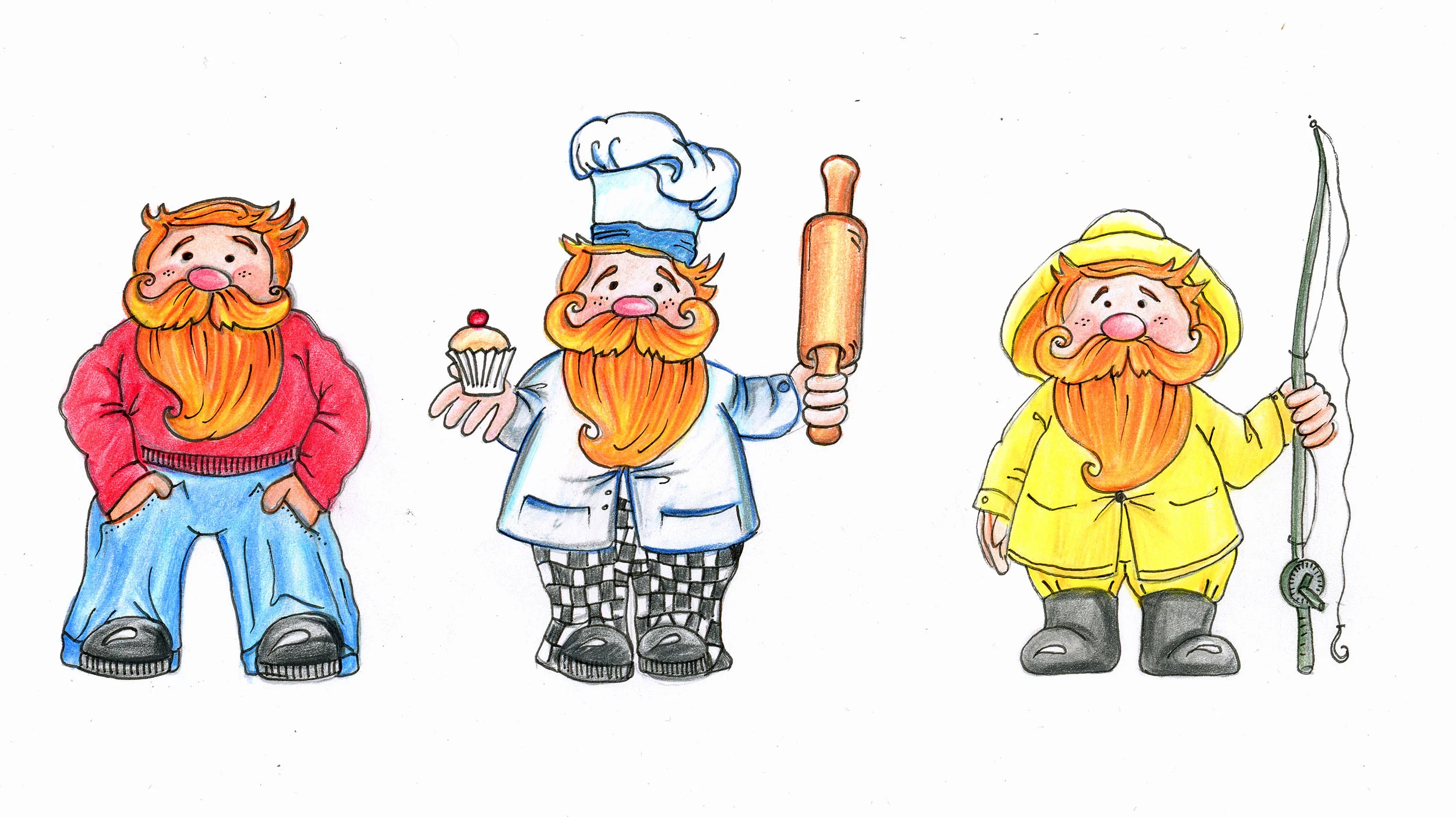 Dougie Character Sketches.jpg