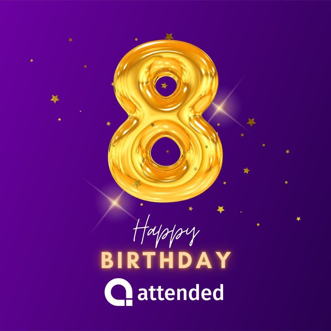 Today we're celebrating our 8th birthday! 🎂 It's been an amazing journey fueled by the love and support of our loyal clients, amazing vendors, and incredible team. Thank you all for helping us fulfill our vision of creating memorable events. Let's k