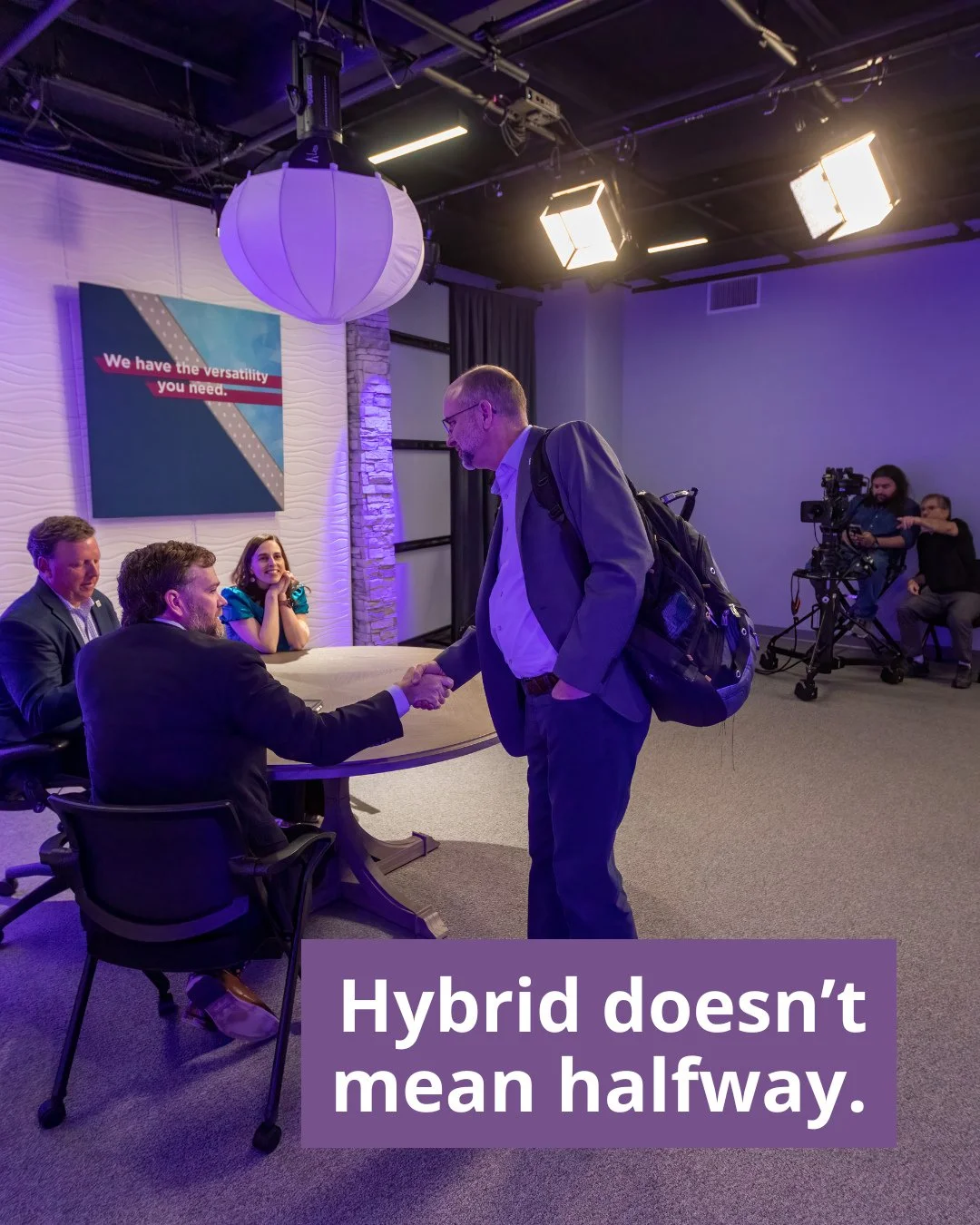 Hybrid formats, virtual broadcasts, and highly curated local roadshows have become a great way for companies to connect with audiences.⁠
Whether you're planning a leadership breakfast in Raleigh or a four-city global rollout, we help you scale with c