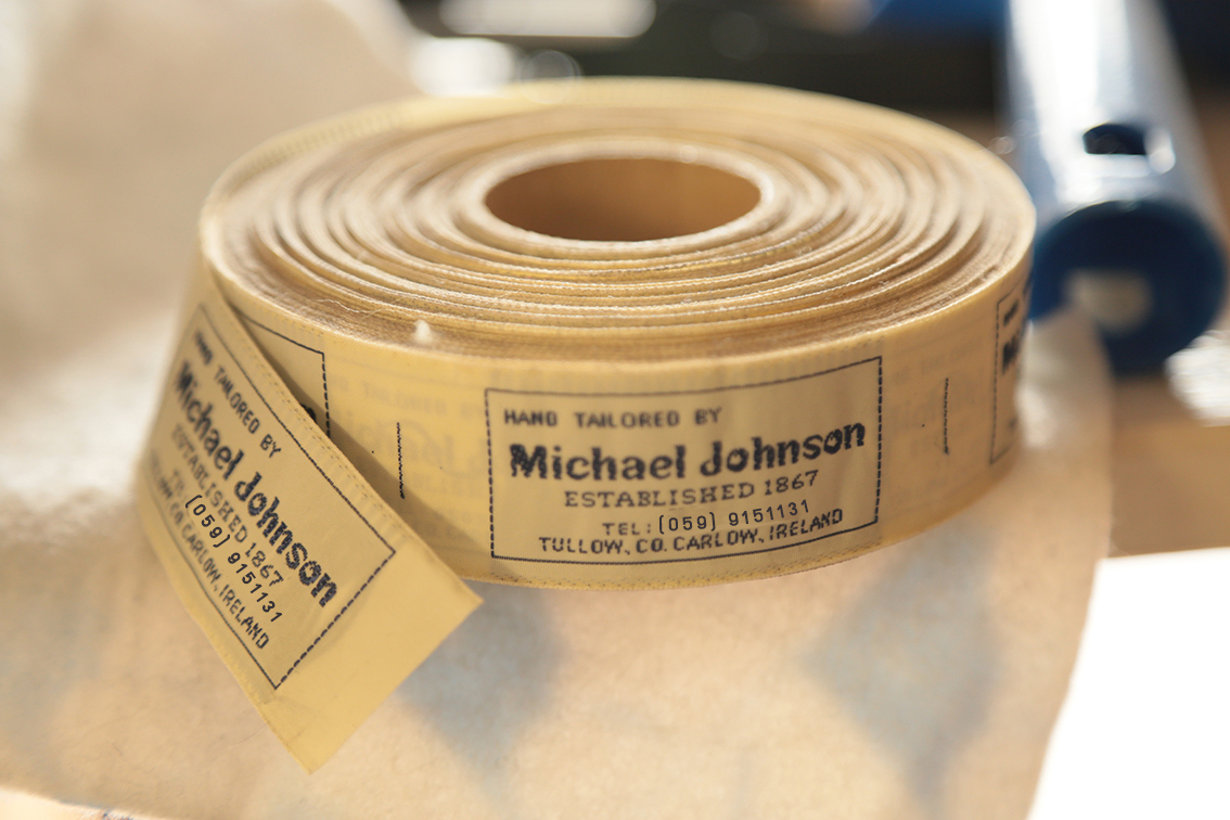 Michael Johnson Tailor Labels