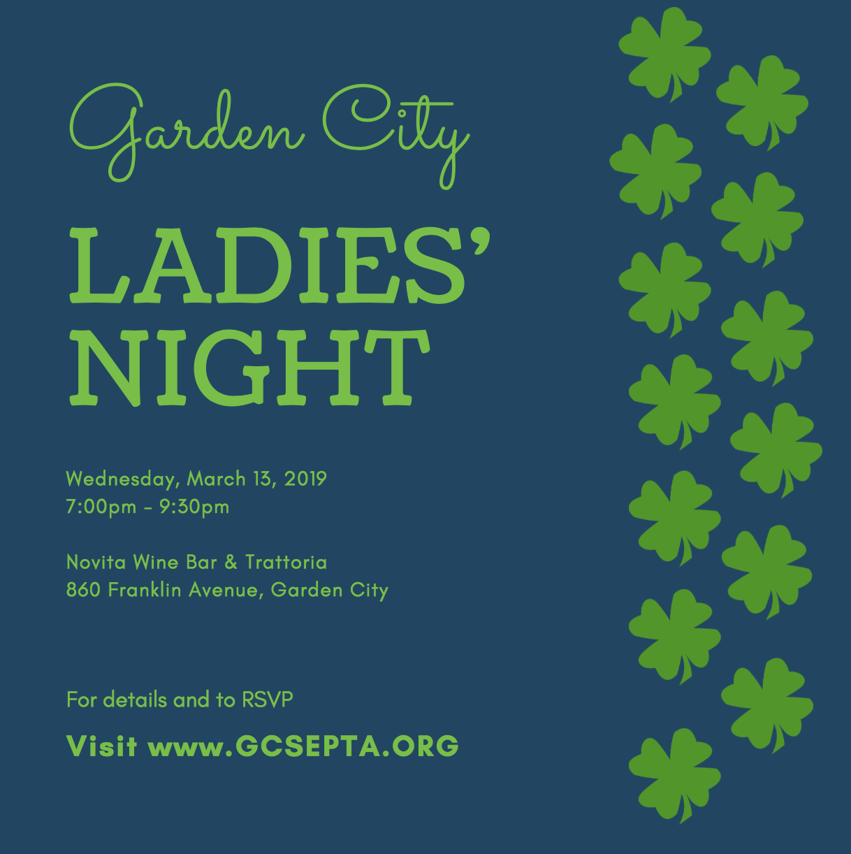 Garden City Ladies' Night