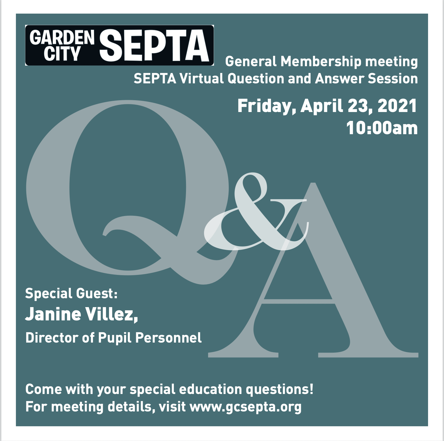 General Membership Q &amp; A 
