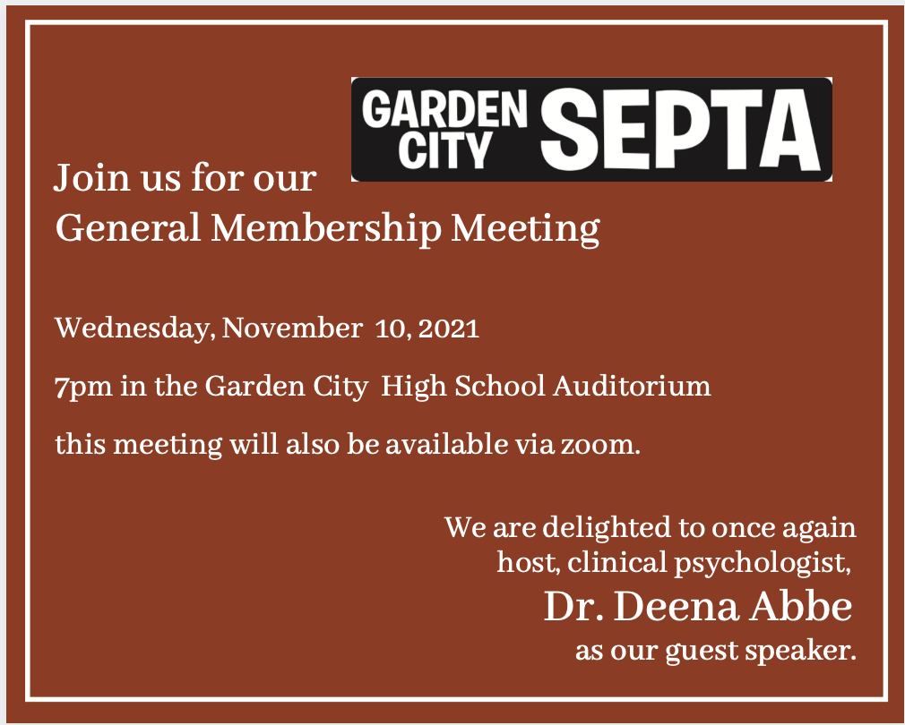 GC SEPTA General Membership Meeting 