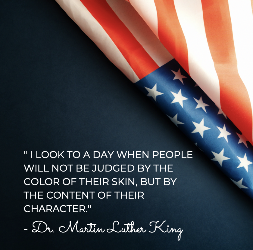 Schools closed in observance of Dr. Martin Luther King Jr. 