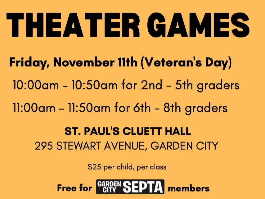 Theater Games Class (6th - 8th)