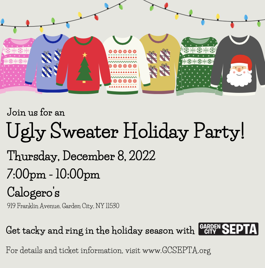 Ugly Sweater Holiday Party!